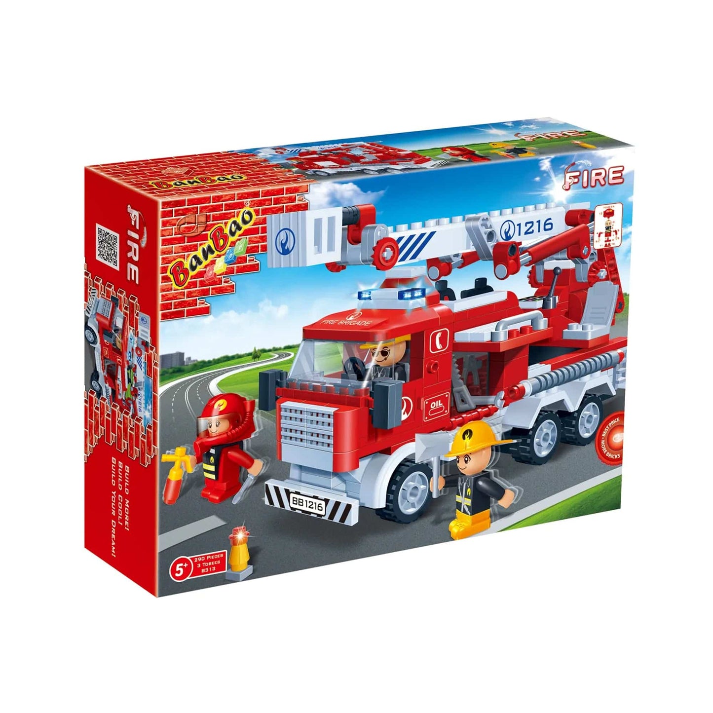 BanBao Fire Rescue Kit Fire Rescue Series Novel Construction