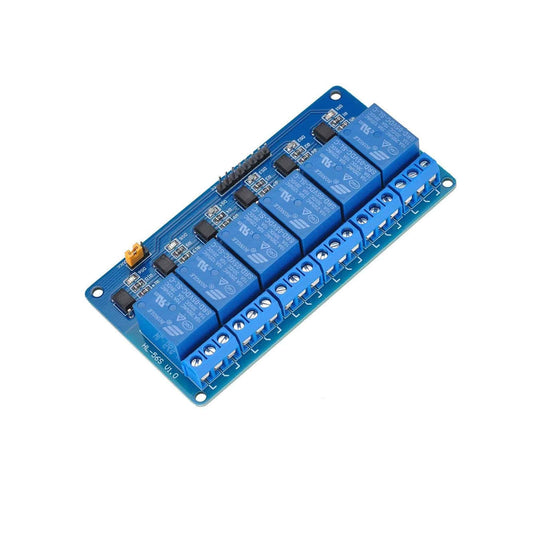 Relay Module - 5V 6 Channel Relay Module with Light Coupling
