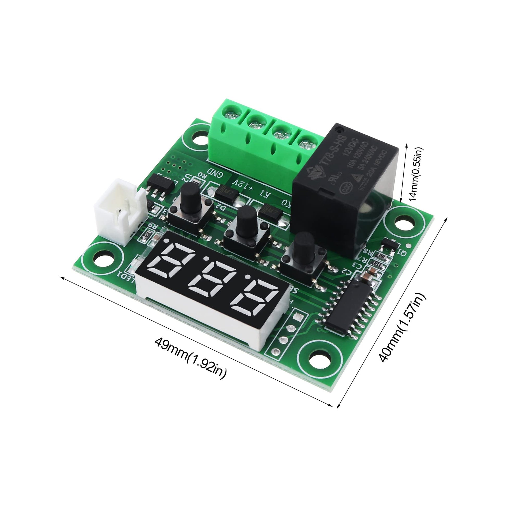 W1209 50~110°C 12V DC Digital Thermostat Temperature Control Switch Sensor Module - AA178 - REES52