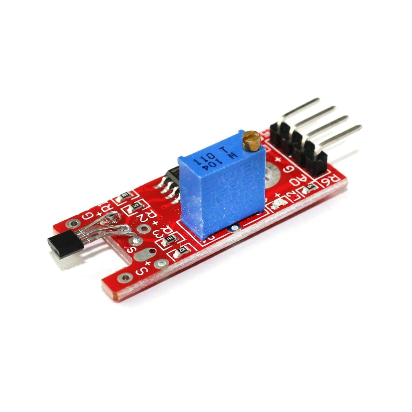 Linear Magnetic Hall Effect Sensor Module Hall Effect Switch Speed Counting Sensor Module compatible with Arduino, Raspberry Pi, ESP8266 Boards - AB008 - REES52