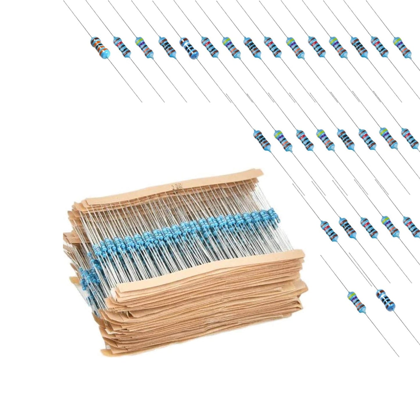 30 Type Assorted Resistor Kit 600 pcs. - 30 Kinds