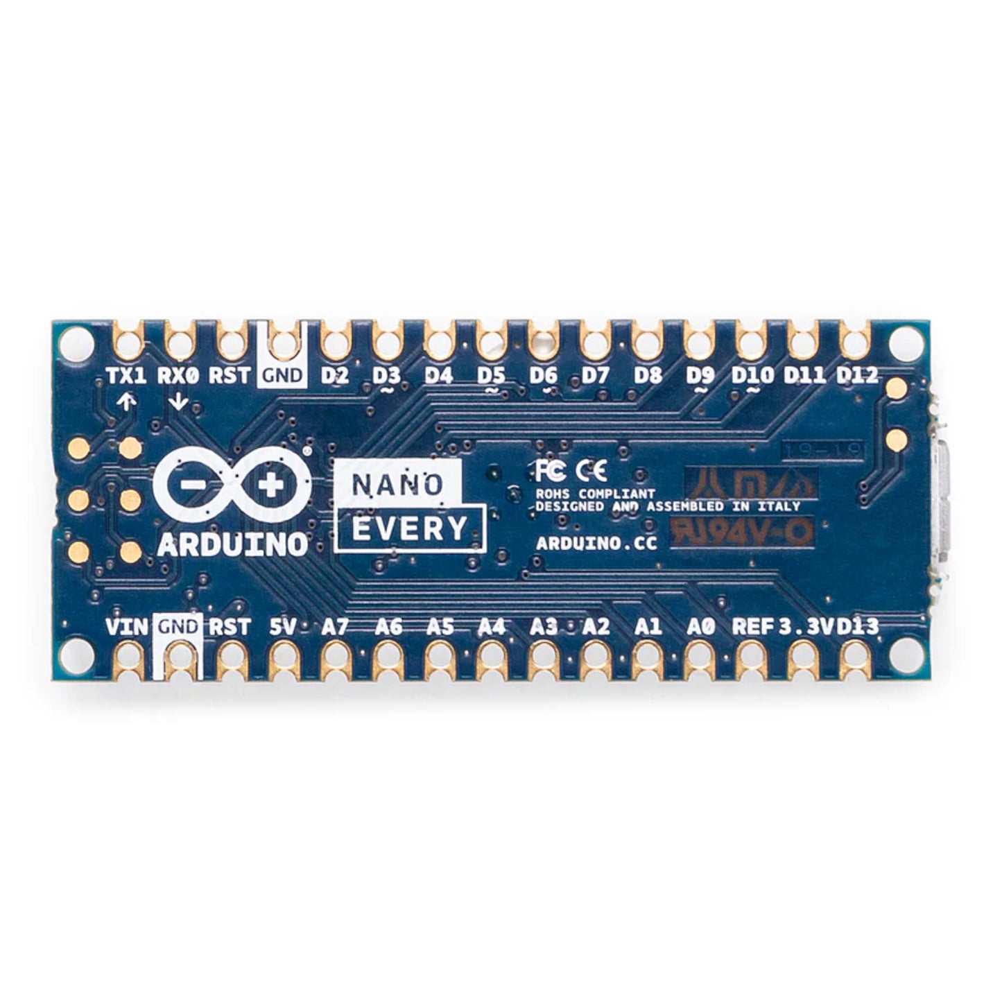 ATMega4809 Processor Microcontroller Board