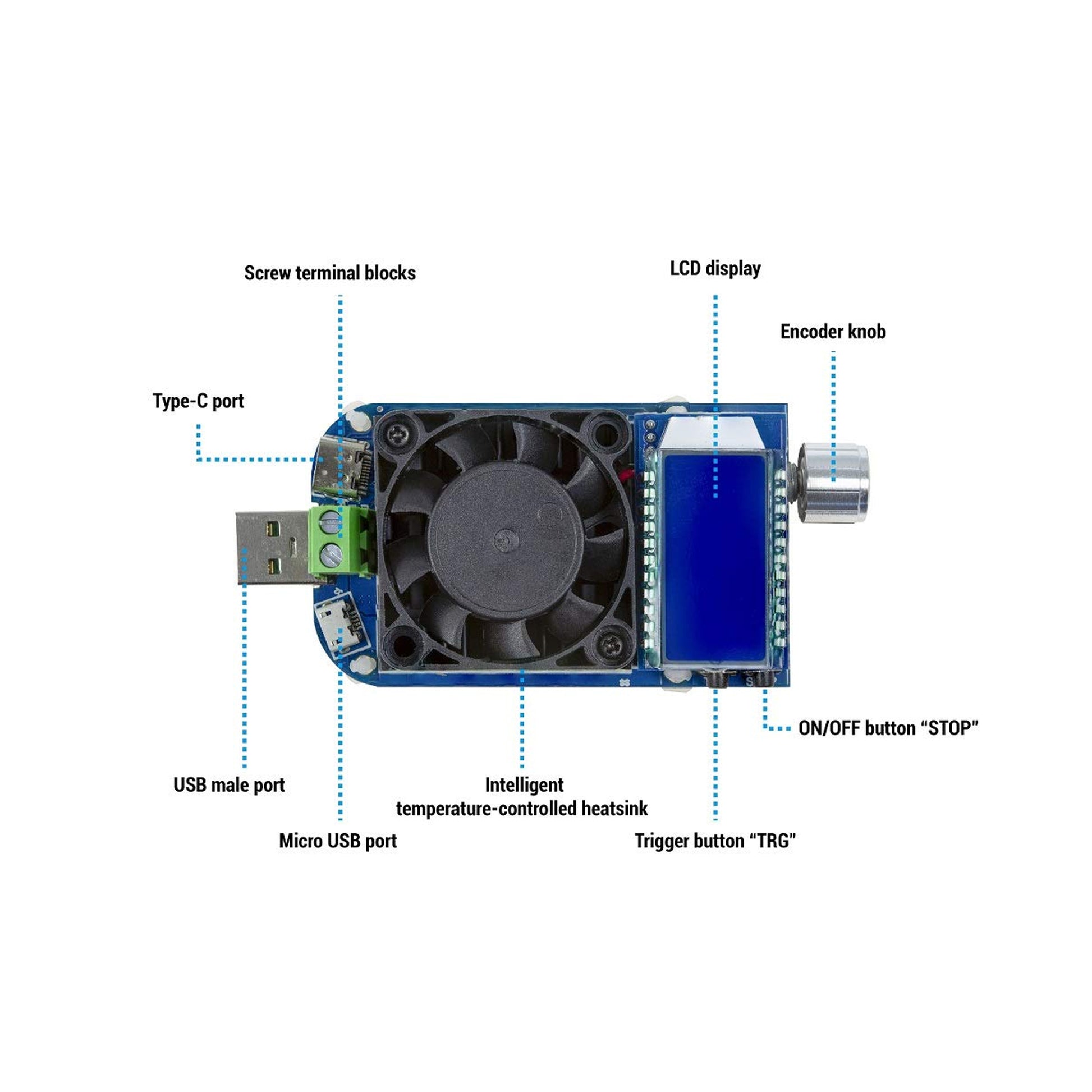 Electronic USB Load Tester