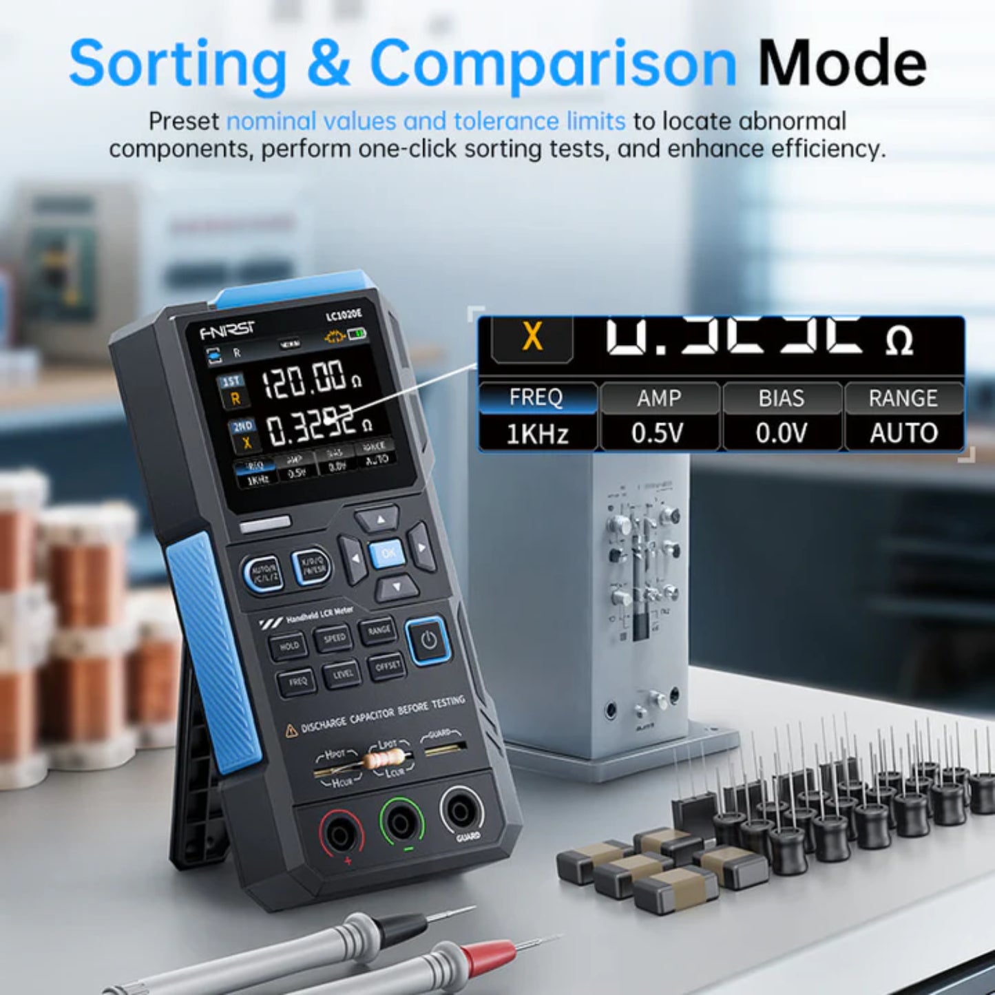 Advanced Handheld Digital Bridge Tester