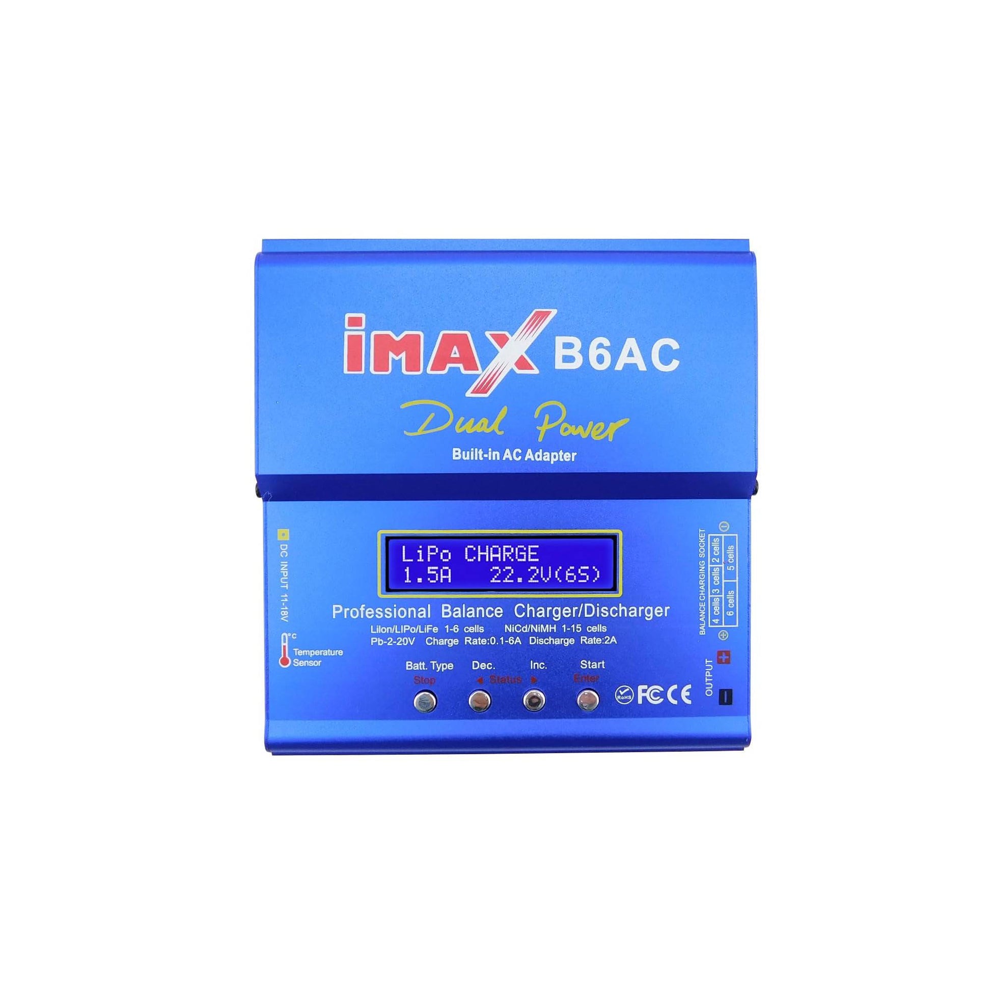 iMAX B6AC Charger LCD Screen Digital RC Lipo NiMh Battery