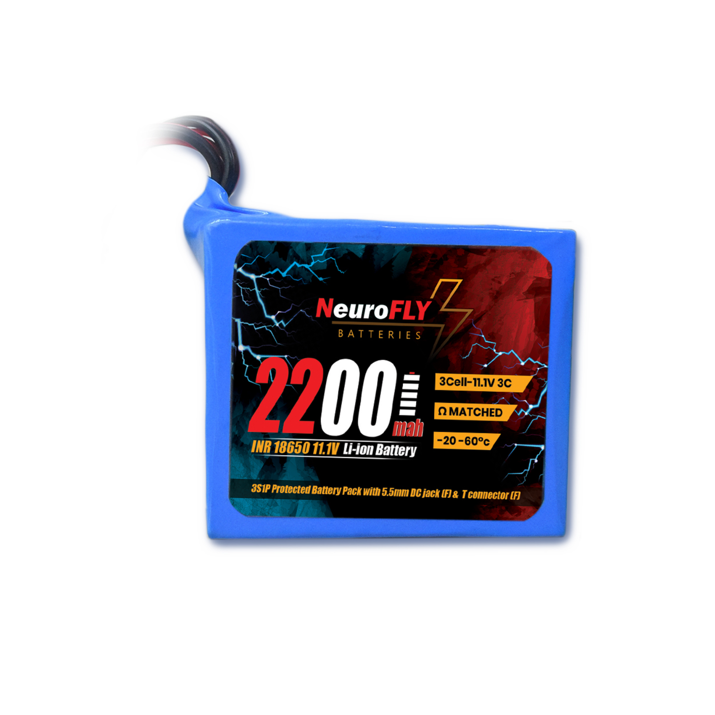 Li-ion Battery Pack With Female DC Jack