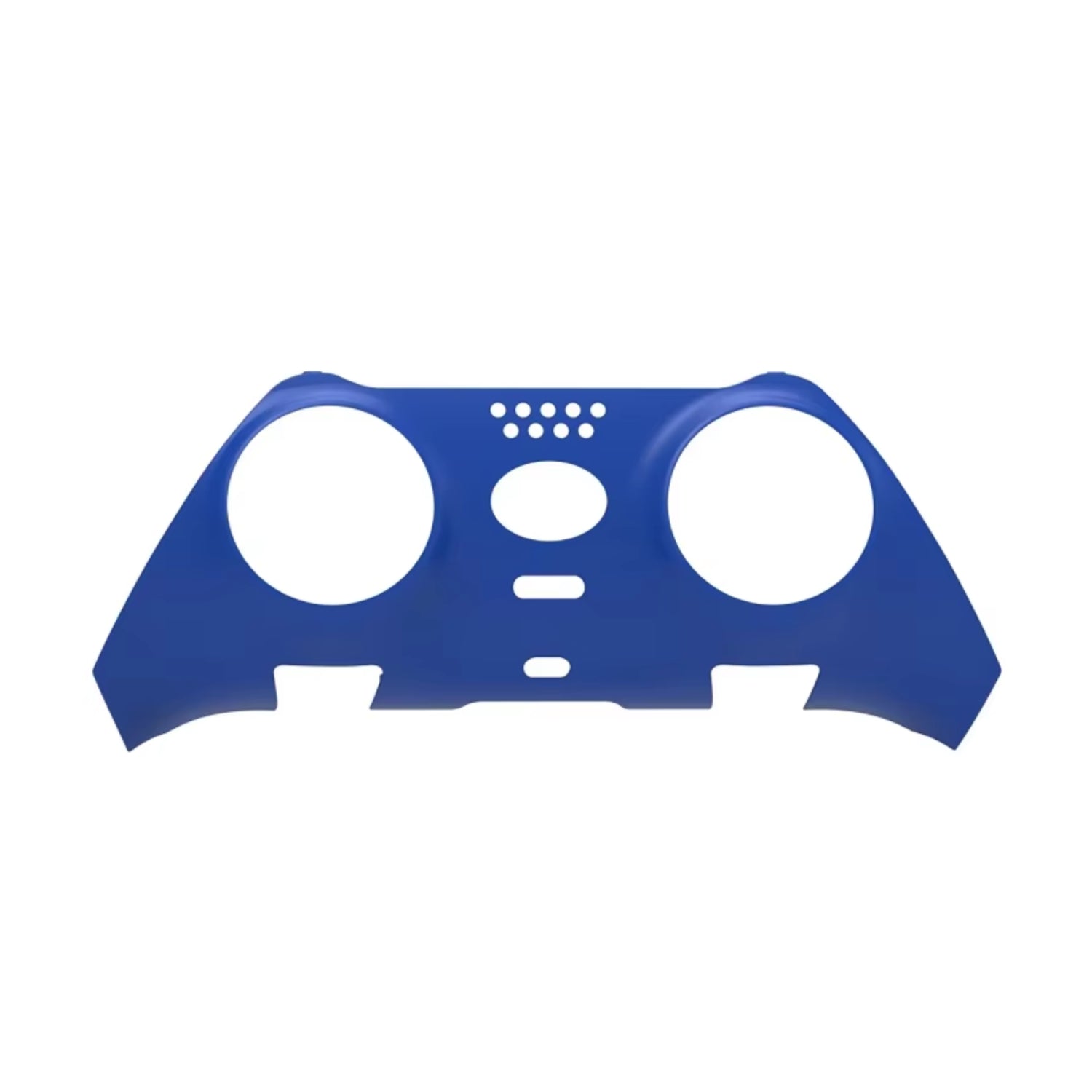 Blue replacement face plate for PlayStation 5 DualSense Edge controller