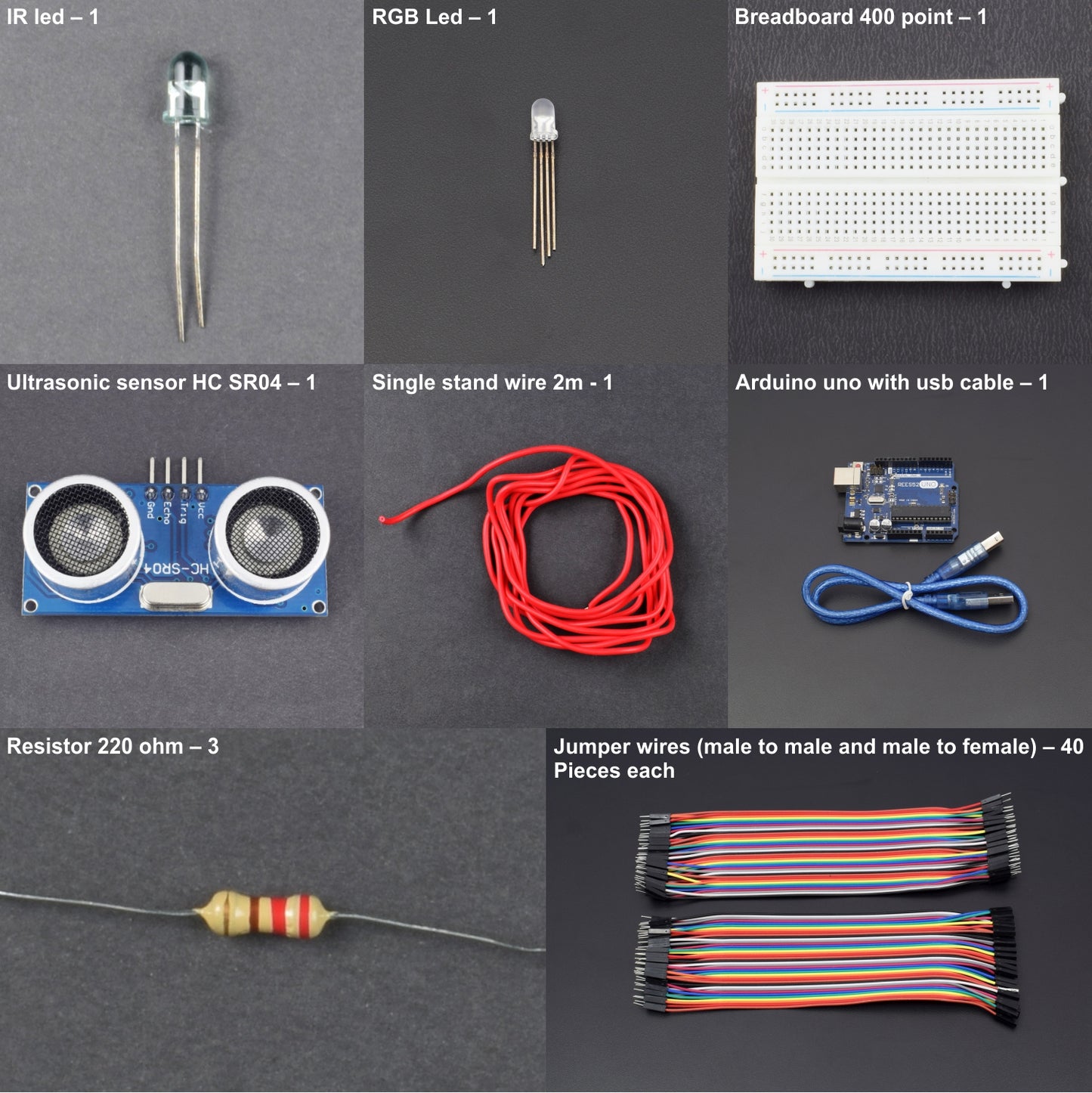 Make a Gesture Based TV Remote Control Using Ultrasonic Sensor and IR Transmitter with REES52 Uno - KT939