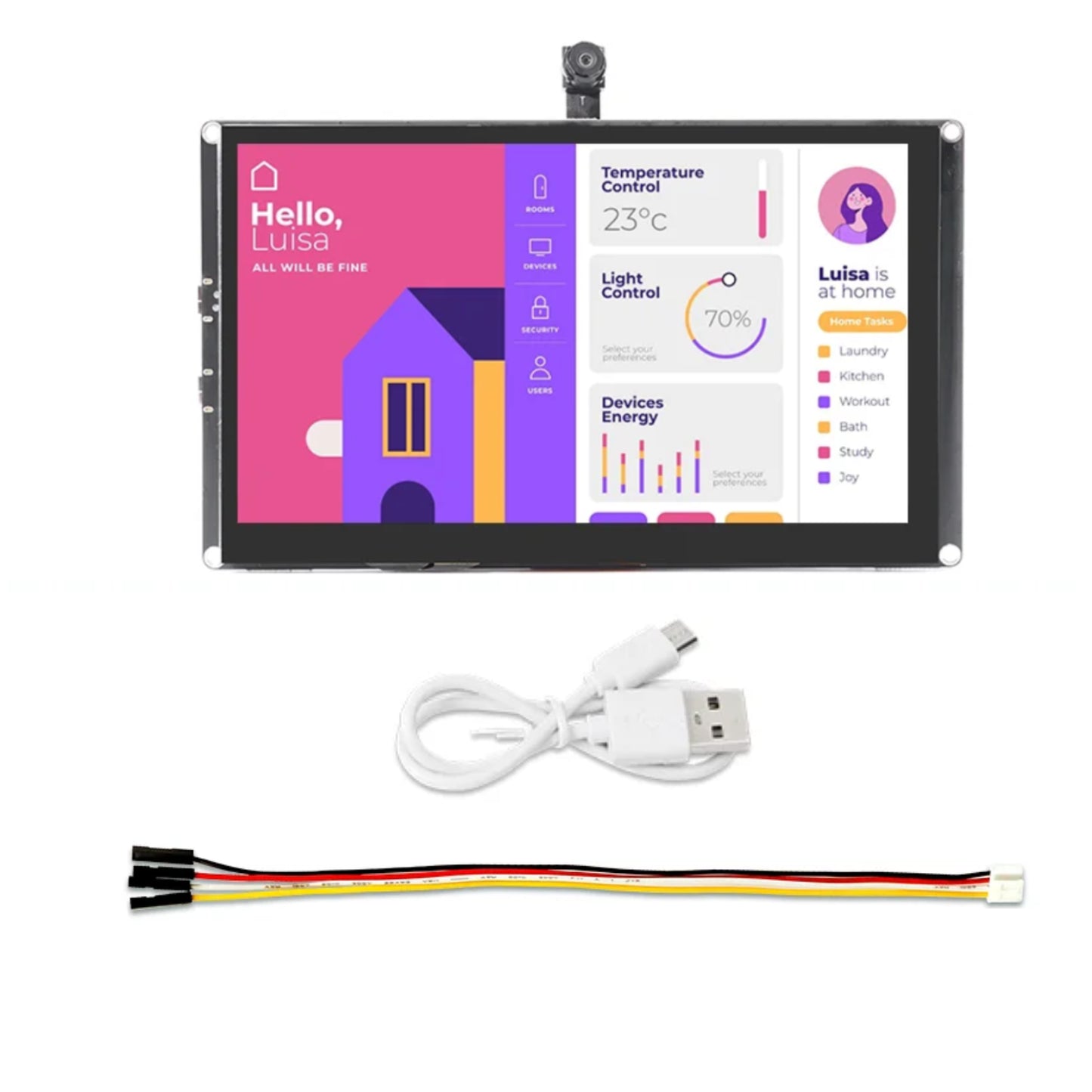CrowPanel Advanced 7" HMI AI Display