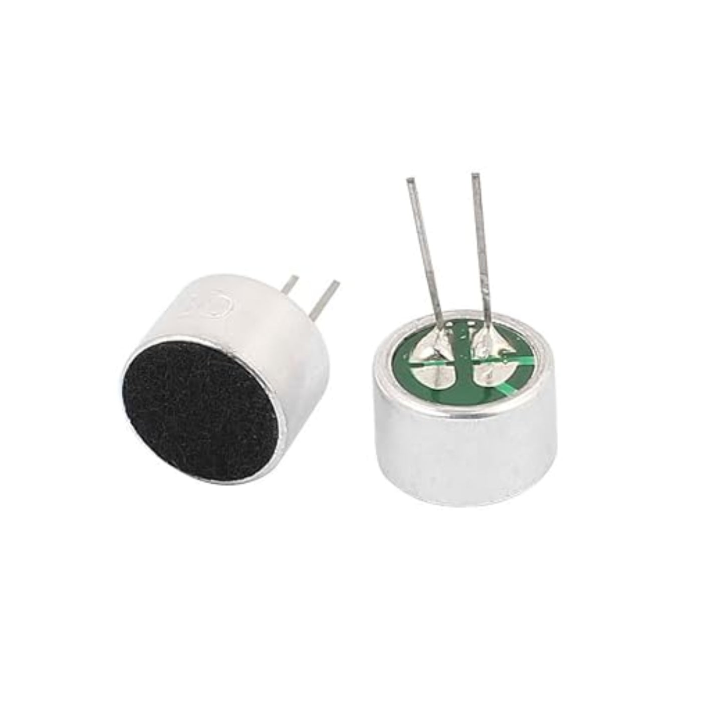 Cylindrical Electret Condenser Microphone Pickup with 2 Pins 9×7mm for Arduino - RS454