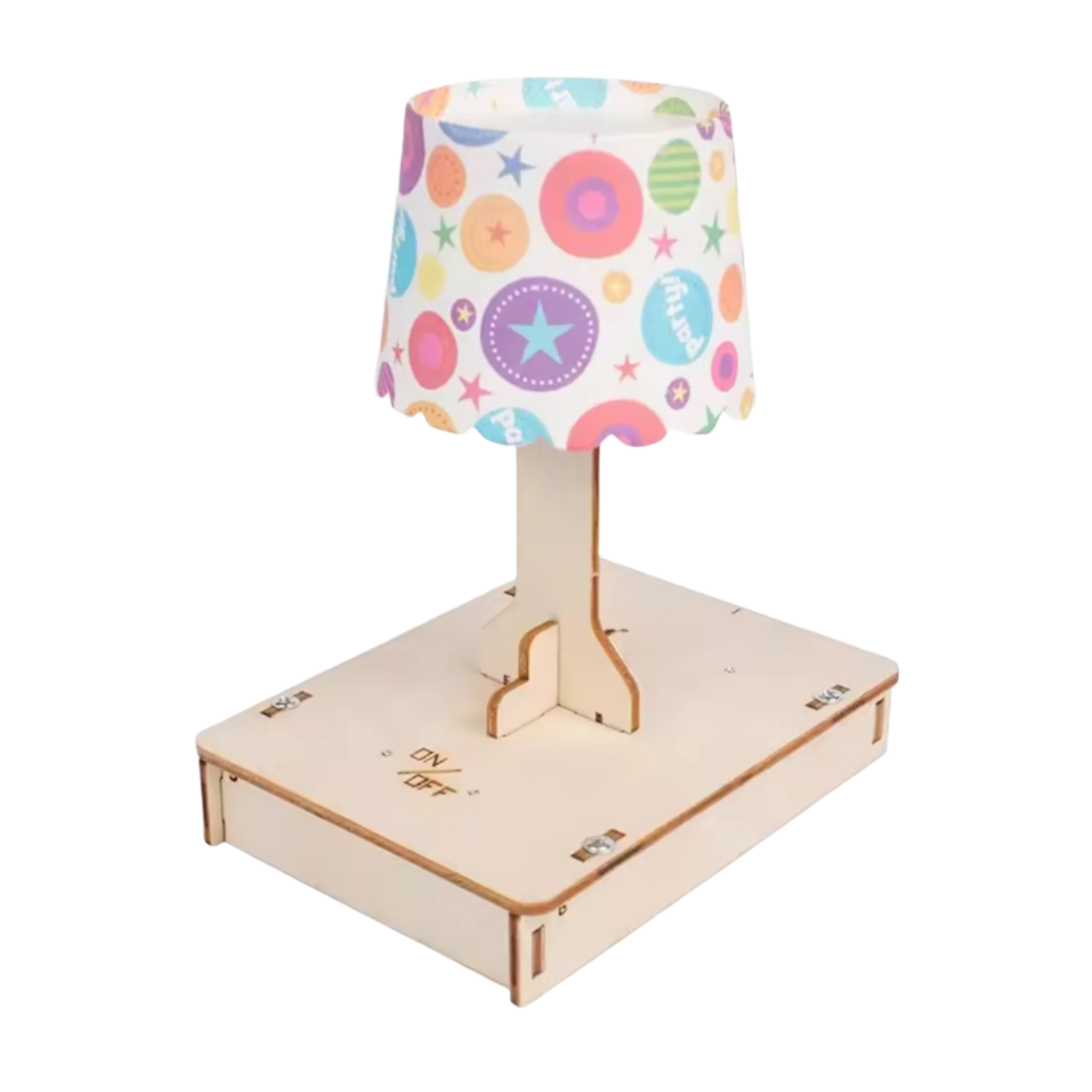 DIY Wooden Touch Lamp Kit