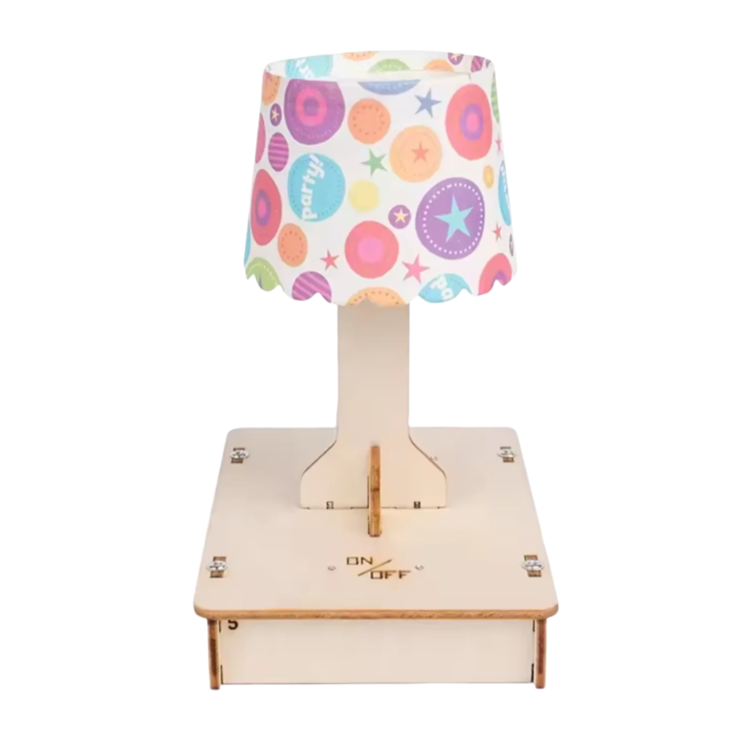 DIY Wooden Touch Lamp Kit