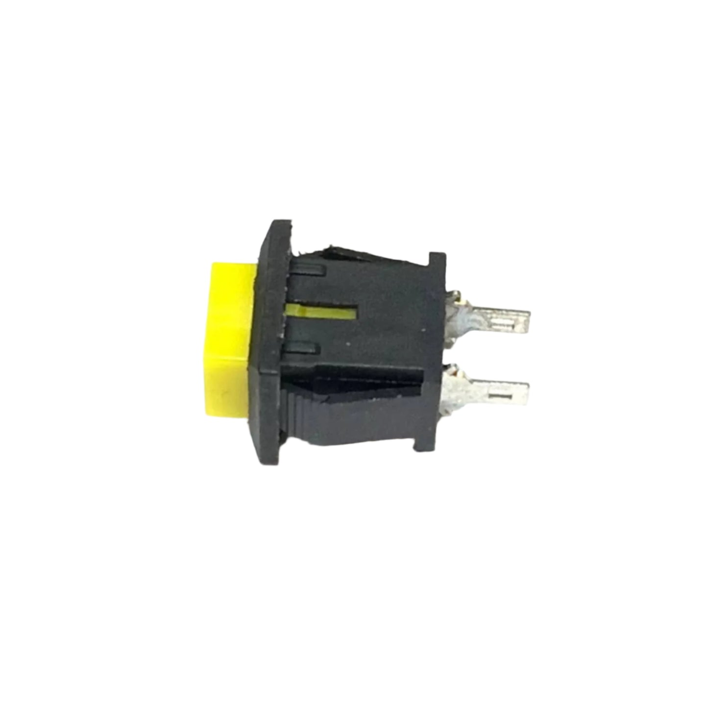 DS-431 2Pin Push Button Switch on/off Push Button Switch NC Press Break Switch For Vibration Resistant Push Button Switch Automotive Push Button Switch Self-Reset Square Push Button Switch - Yellow - RS6827