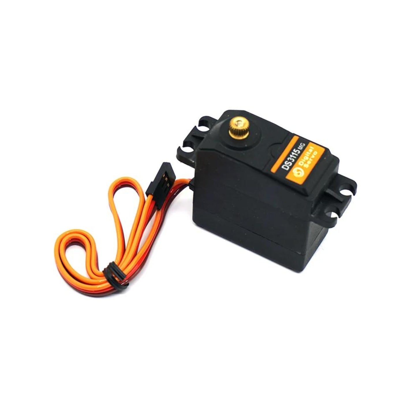 DSServo DS3115MG 15Kg Digital Servo High Torque Metal Gear Digital Servo Motor 180°, 270°, 360° (Optional) Degree Rotation Digital Servo For Arduino 1/8, 1/10, 1/12 RC Cars Toy Robot