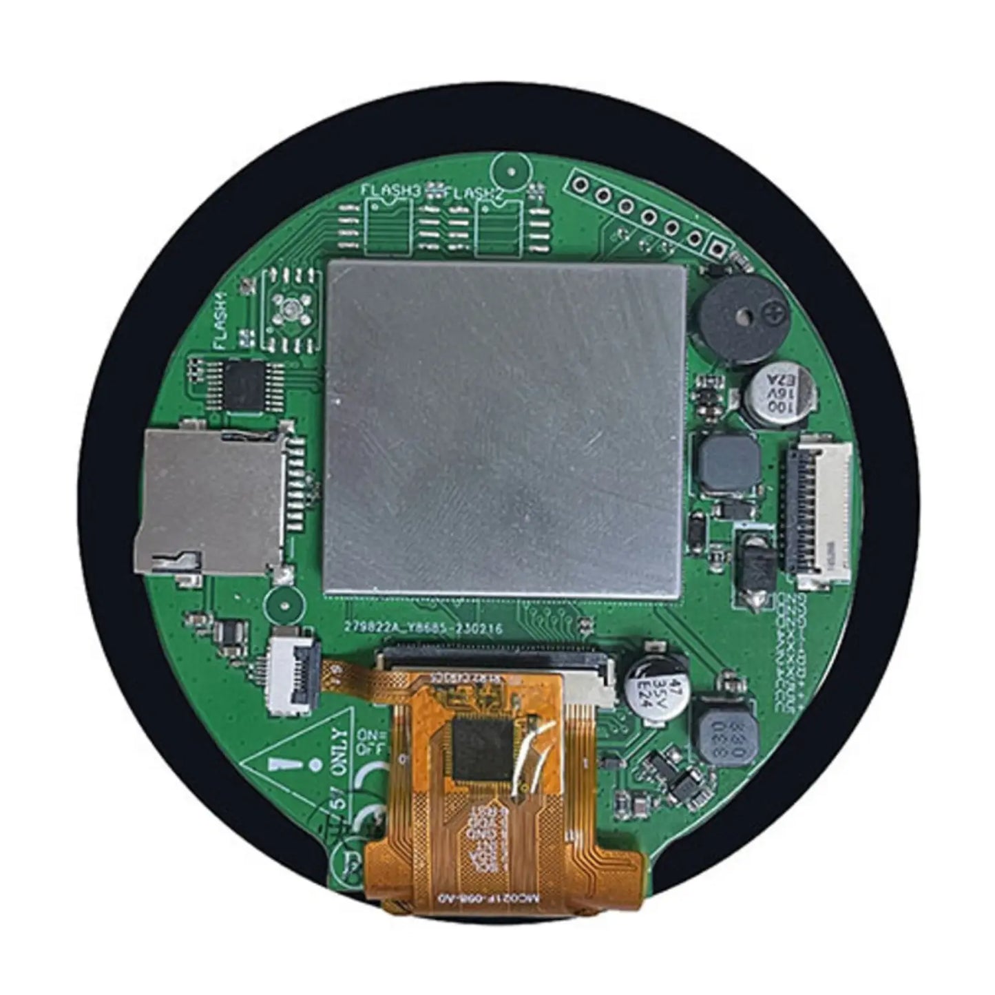 DWIN 2.8 inch circular HMI LCD