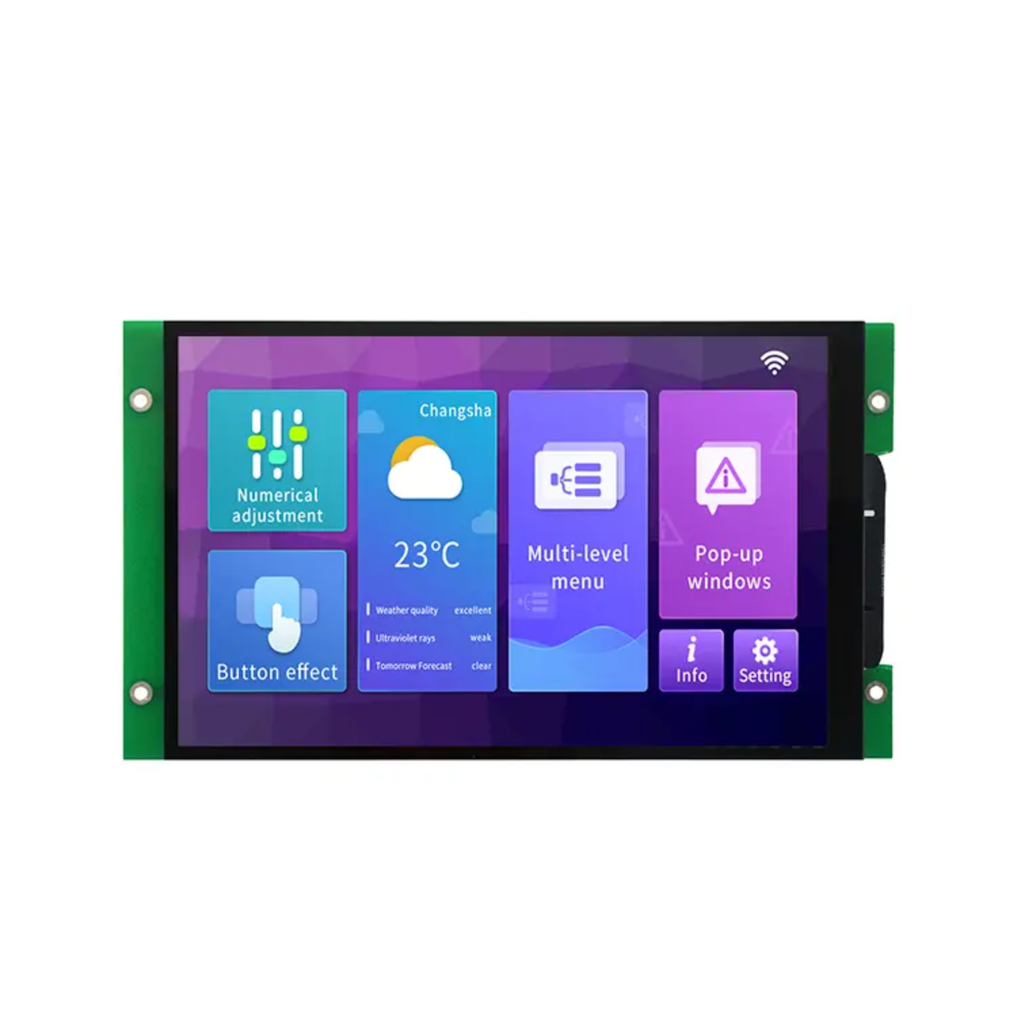 DWIN DMG12800C080_03WTC HMI LCD Display