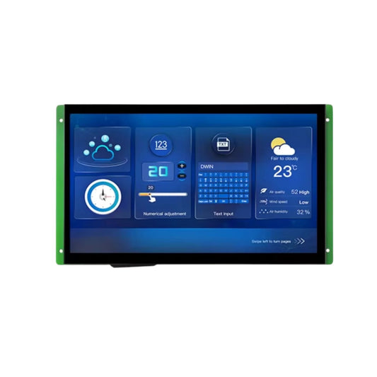DWIN DMG80480C070_03WTC 7" Smart LCM LCD Display 800*480 Resolution LCM Touchscreen Panel Capacitive Touch 270nit Smart LCM LCD Display For Industrial Application - RS6992