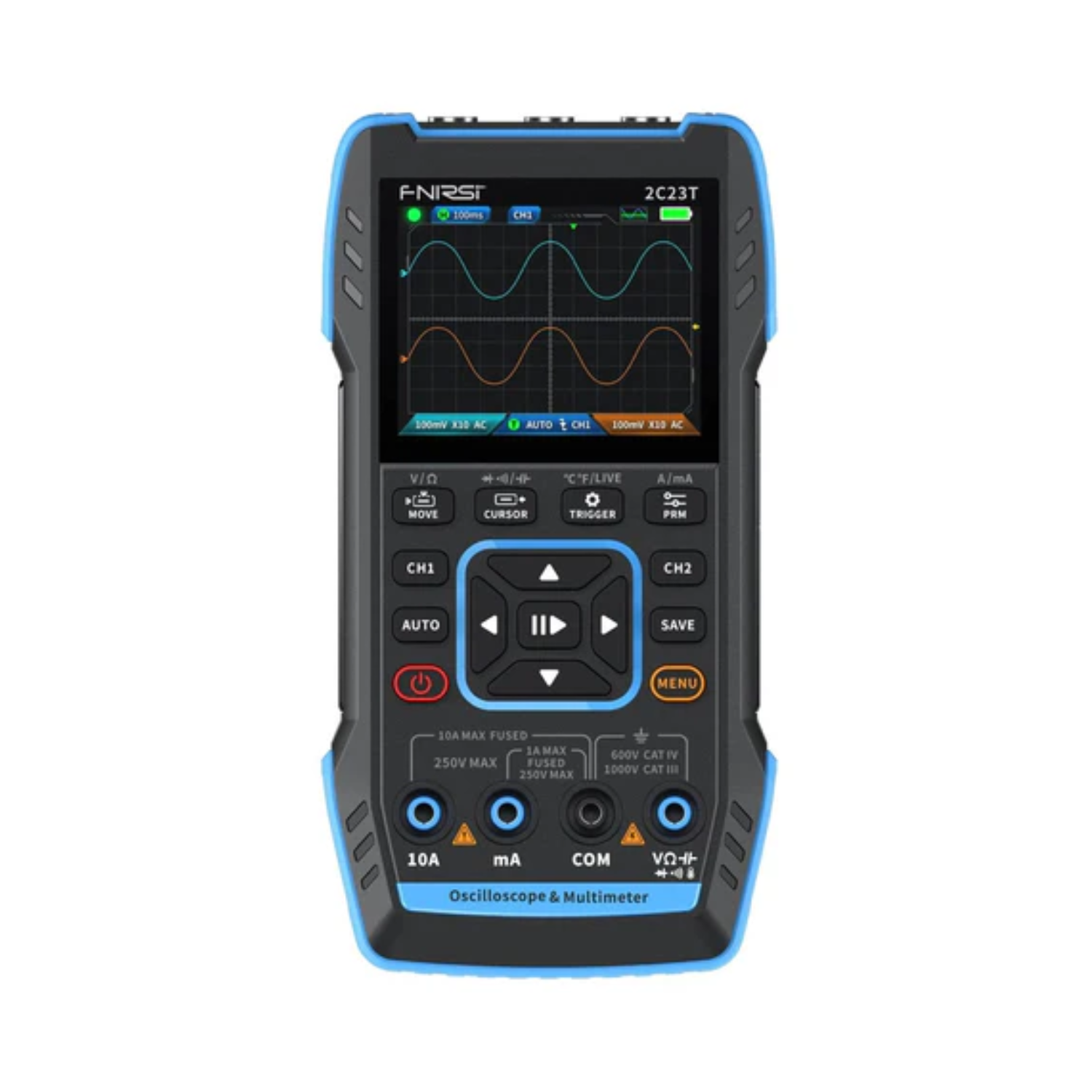 FNIRSI 2C23T Bluetooth Oscilloscope for Data Analysis
