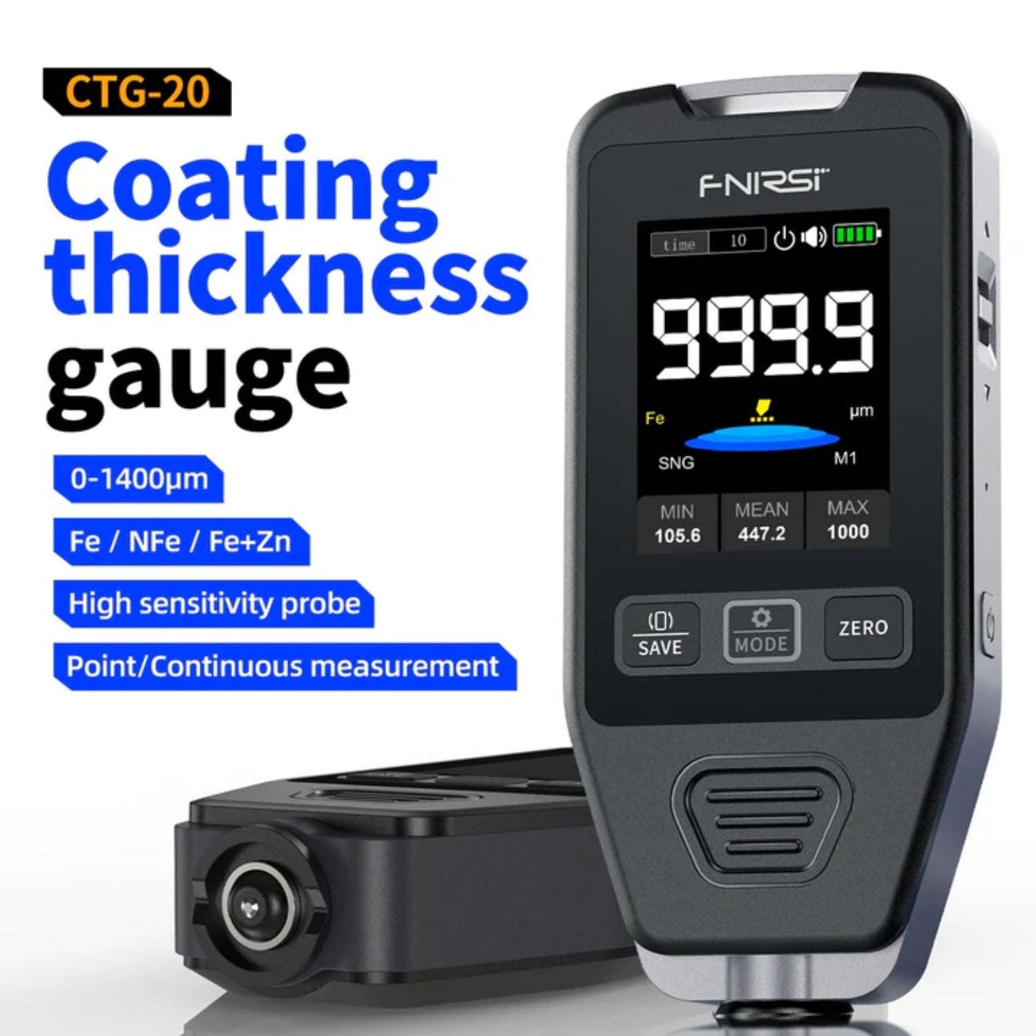 Accurate Fe/NFe Measurements