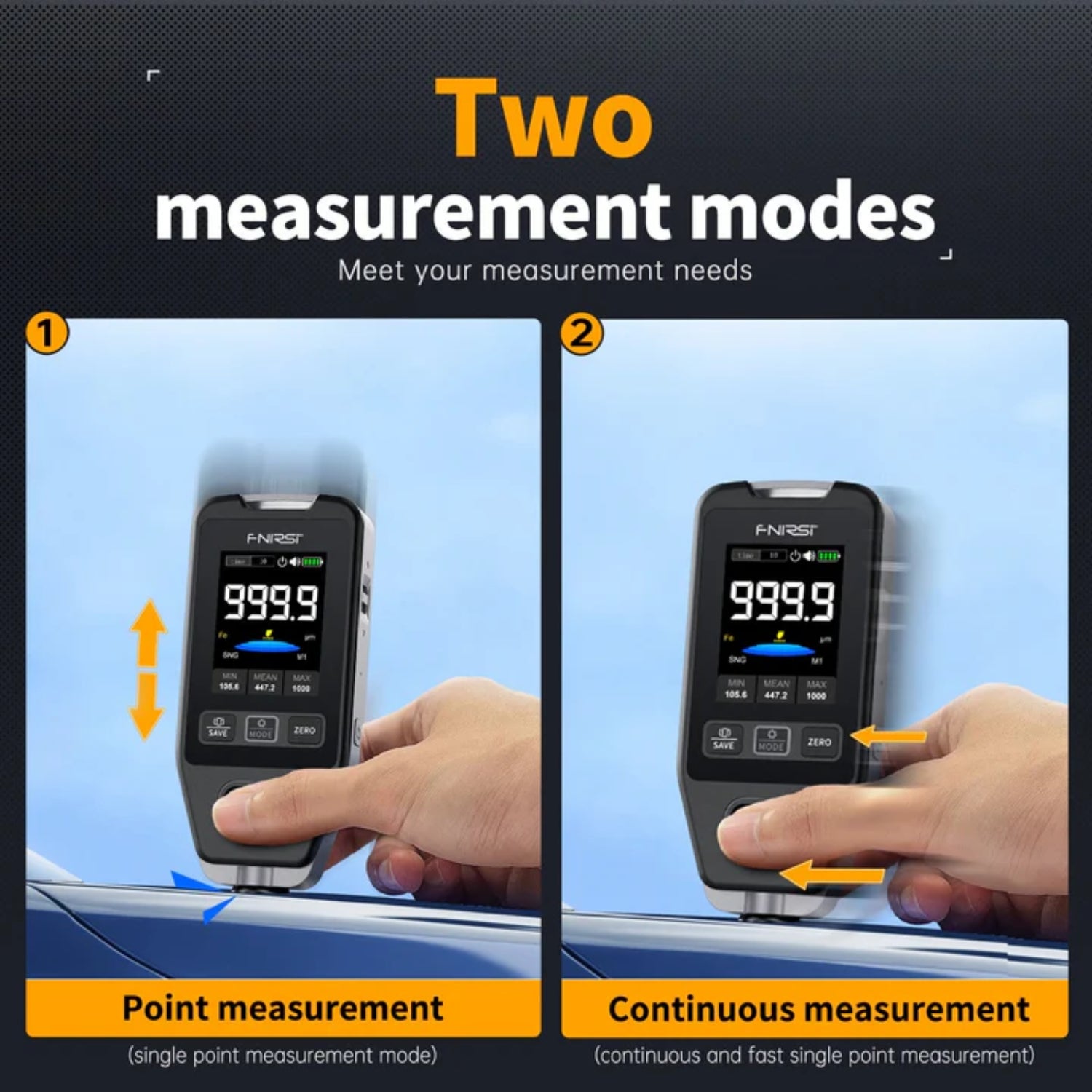 Car Paint Thickness Gauge