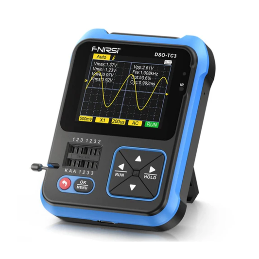 FNIRSI DSO-TC3 Oscilloscope 3-in-1 DSO Tester DSO-TC3 Transistor Tester DSO-TC3 Digital Oscilloscope With Integrated Tester And Efficient Troubleshooting  - RS8298