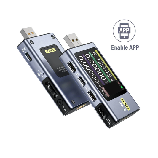 FNIRSI FNB58 USB Power Tester: App Control, Protocol Analysis, Fast Charge
