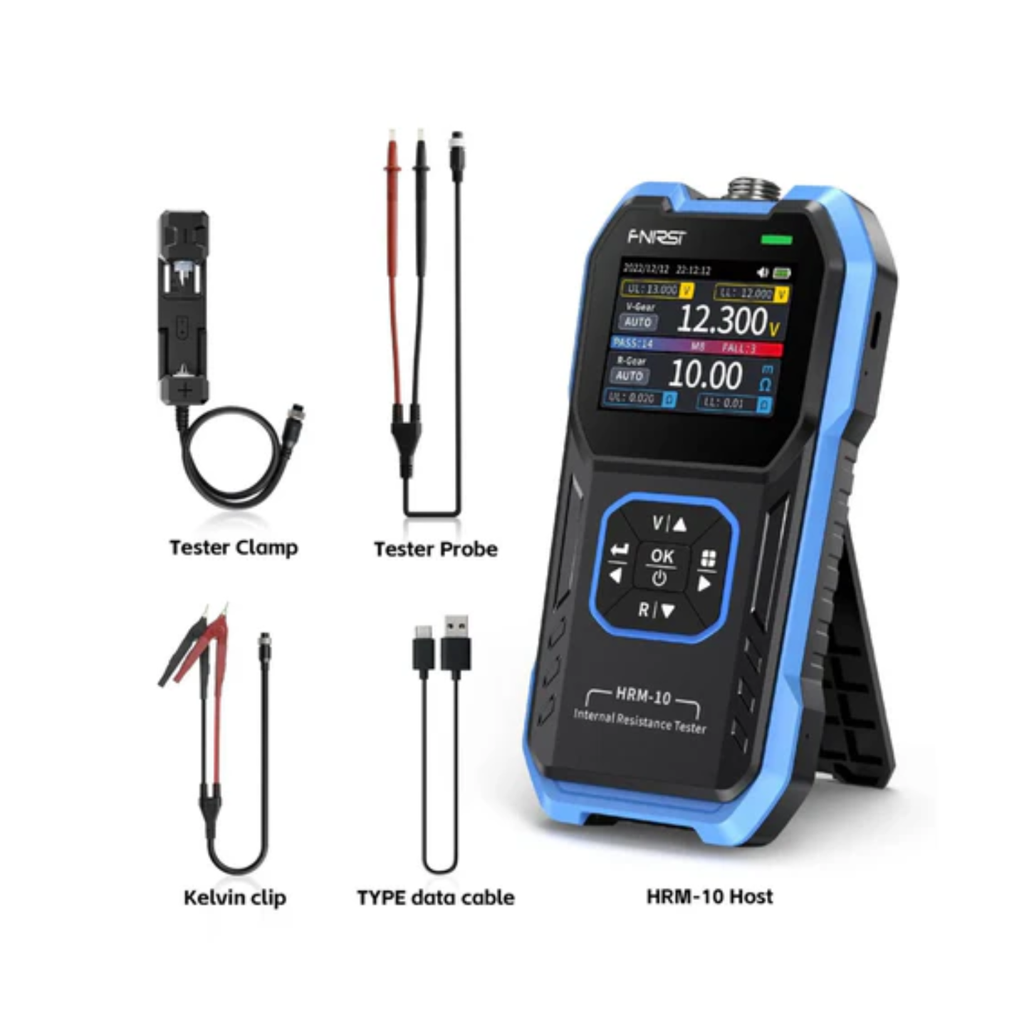 FNIRSI HRM-10 Battery Tester