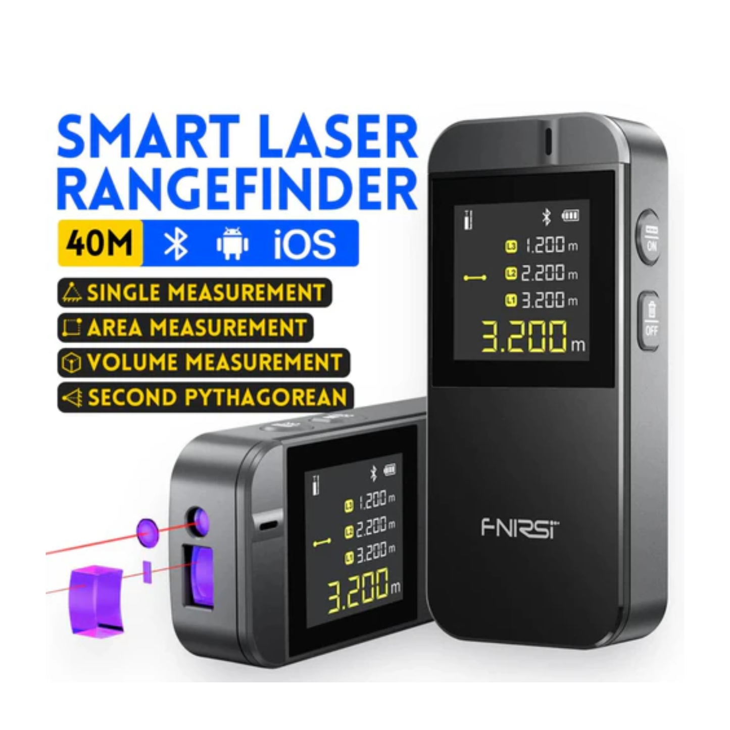 FNIRSI IR40: Laser Precision