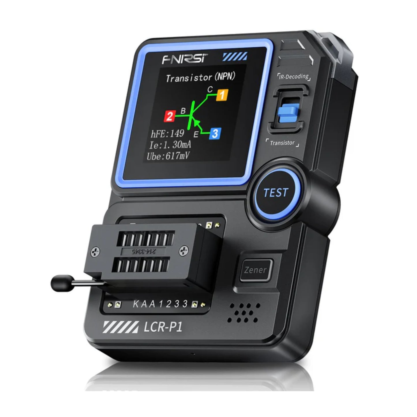 FNIRSI LCR-P1 Multifunction LCR Meter Transistor
