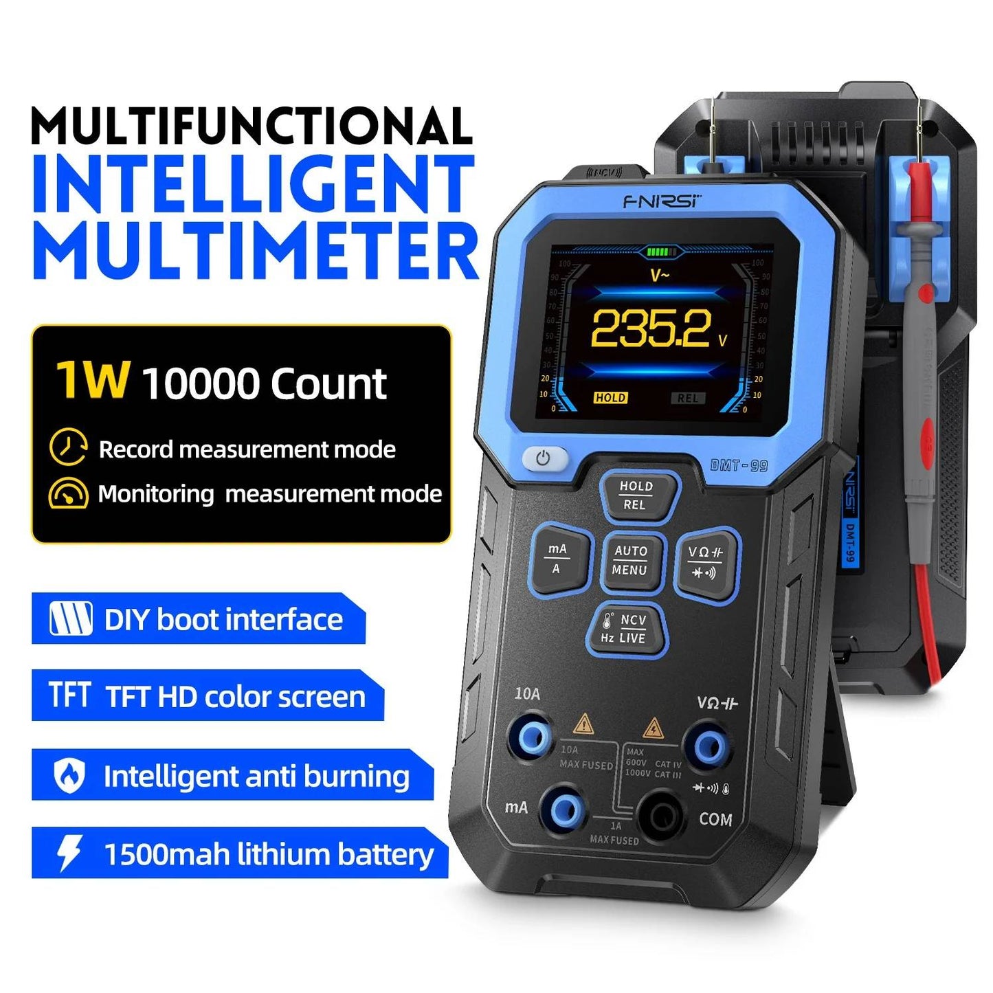 Intelligent Color Display: FNIRSI DMT-99