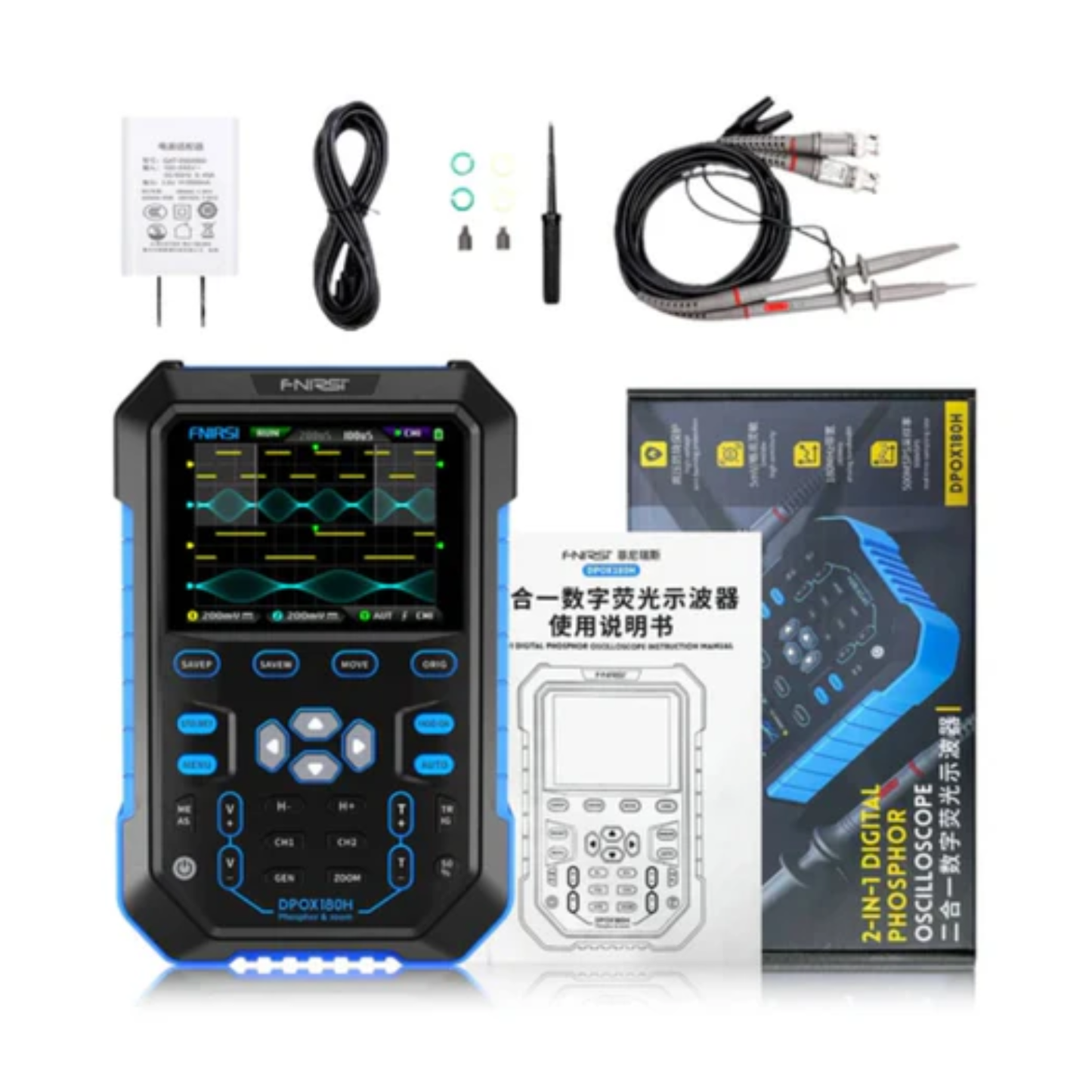 FNIRSI DPOX180H 180MHz Digital Oscilloscope