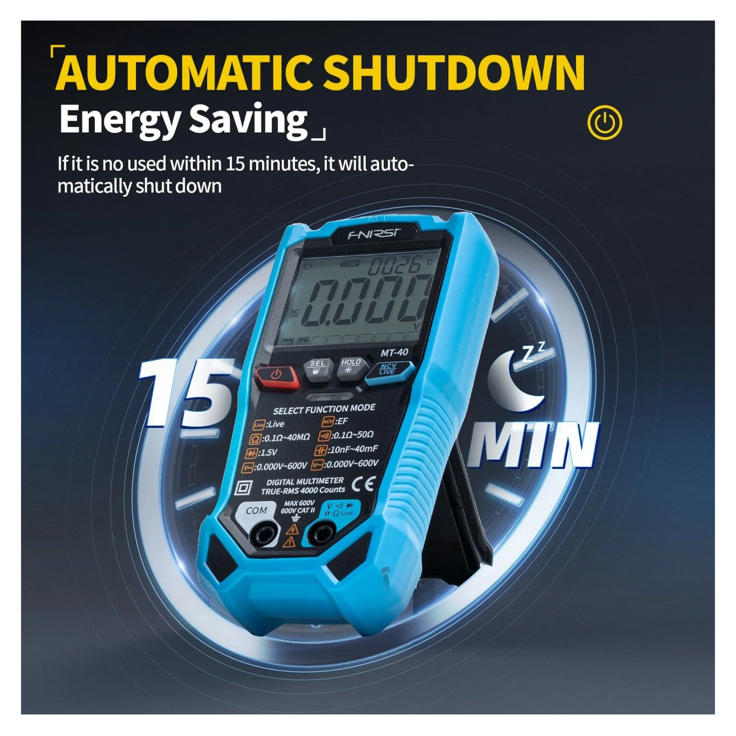 FNIRSI MT-40 Intelligent Smart Multimeter