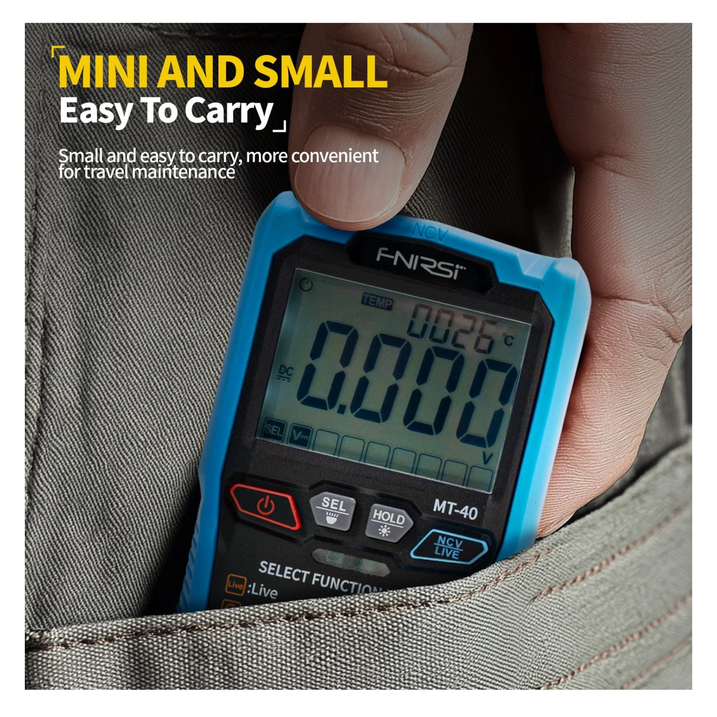 FNIRSI MT-40 Smart Digital Multimeter