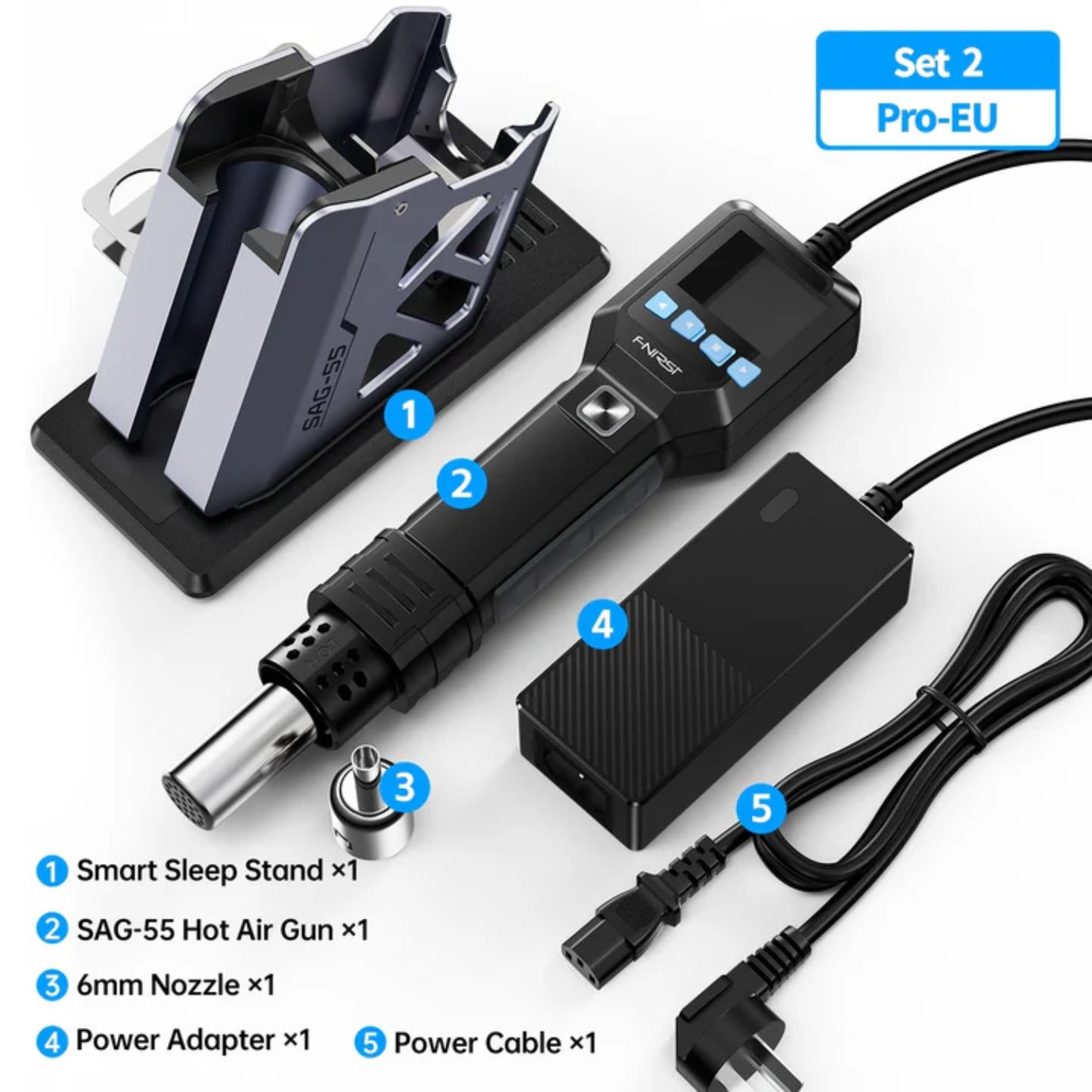 Digital Hot Air Desoldering Gun