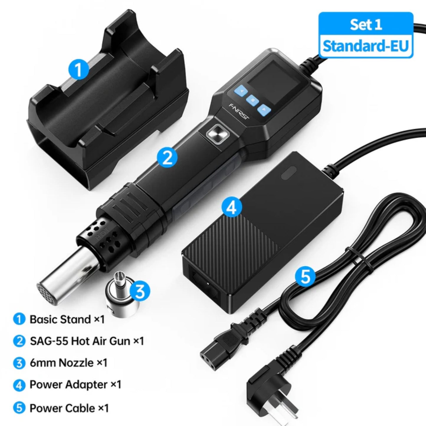 Digital Hot Air Desoldering Gun