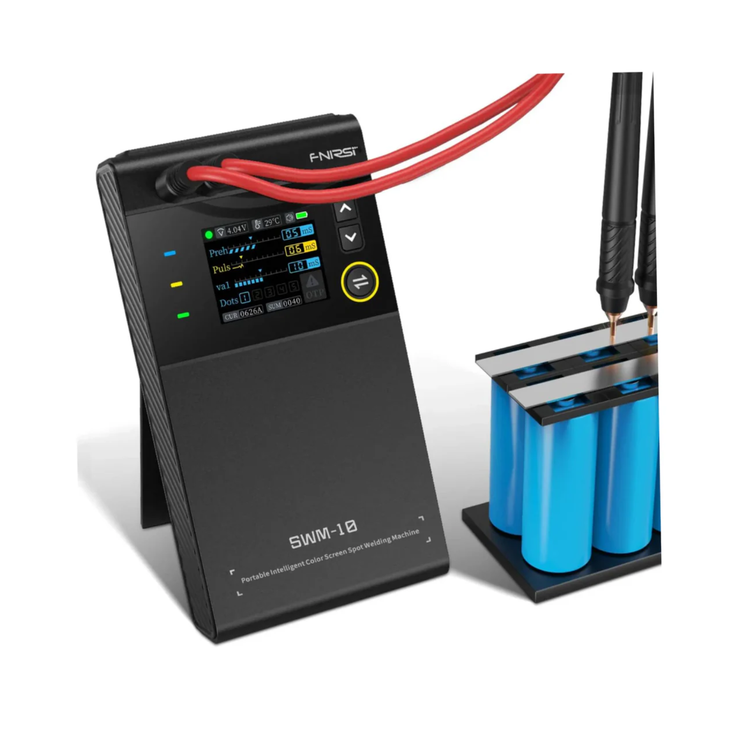 FNIRSI SWM-10 Spot Welder: Portable, Intelligent, Color Screen