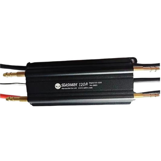 FVT120A 5-12S High-Voltage NO BEC ESC Ship Model Brushless Marine ESC For Sea Shark Series RC Boat ESC 5-12S