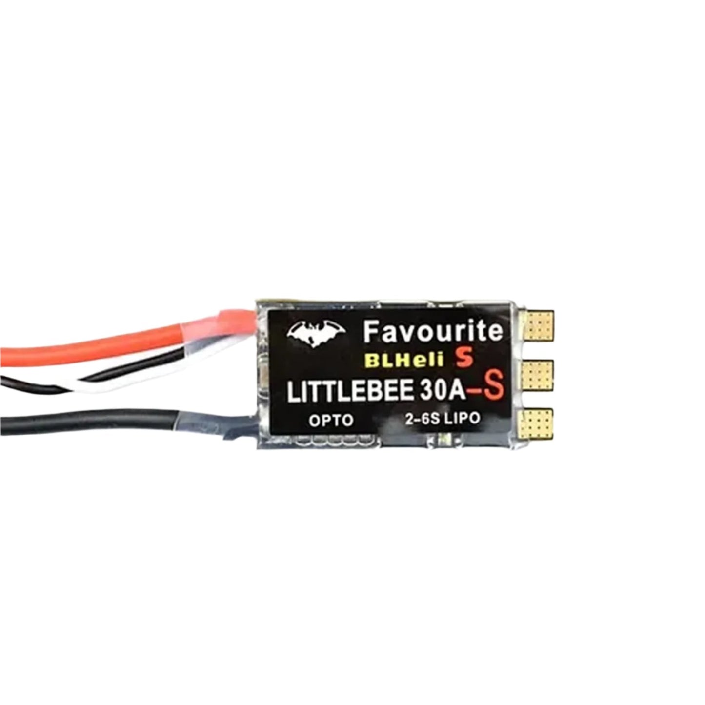 Favorite LittleBee 30A-S BLHeli_S OPTO ESC 2-6S LiPo DShot/MultiShot/OneShot Electronic Speed Controller for FPV Racing Drone Quadcopter - RS7316
