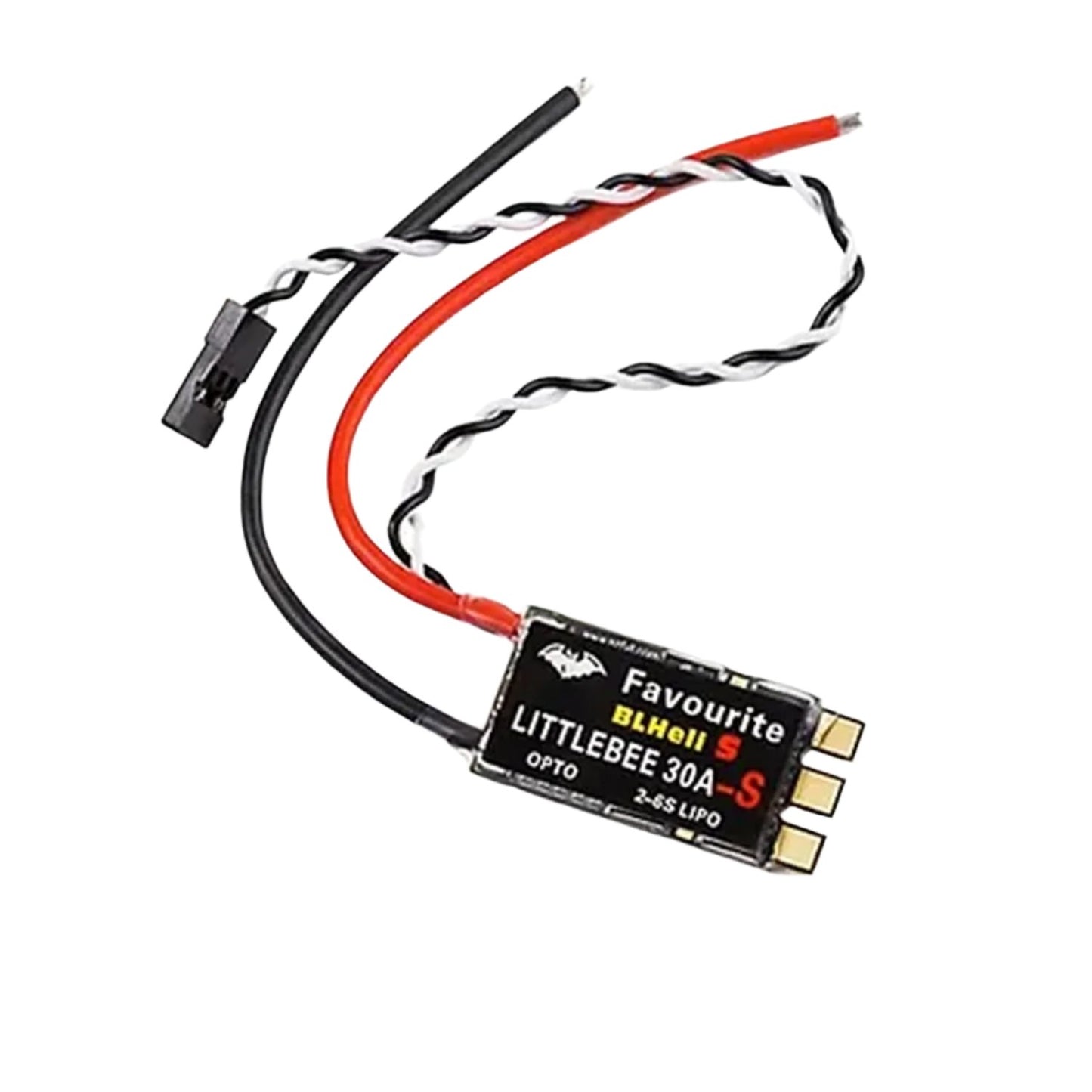 Favorite LittleBee 30A-S BLHeli_S OPTO ESC 2-6S LiPo DShot/MultiShot/OneShot Electronic Speed Controller for FPV Racing Drone Quadcopter - RS7316