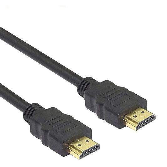 3M Male-to-Male 1.4v HDMI Cable Supports 4K HD, 3D, and Connects Laptops, TVs, Projectors, Plasma, LED & LCD Displays - Black -RS1420