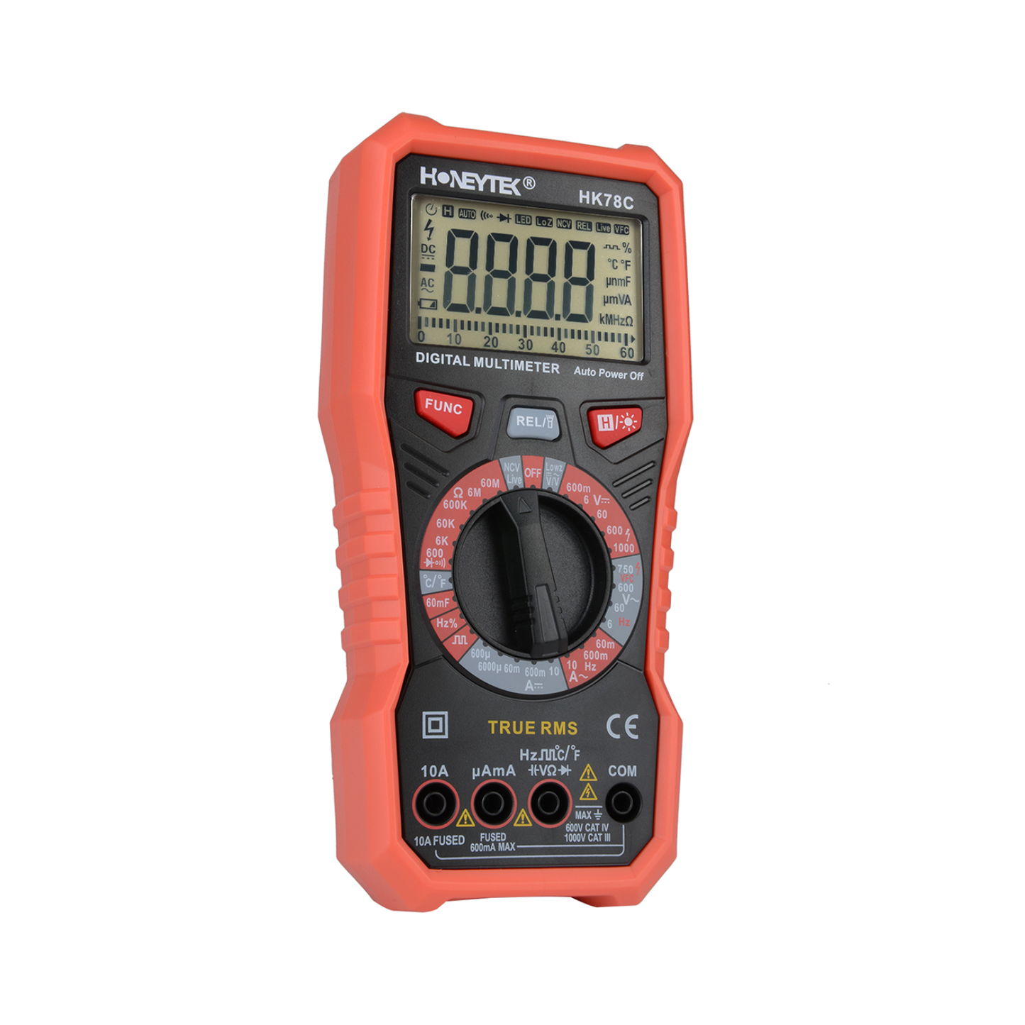 HK78C Manual Range True RMS Multimeter