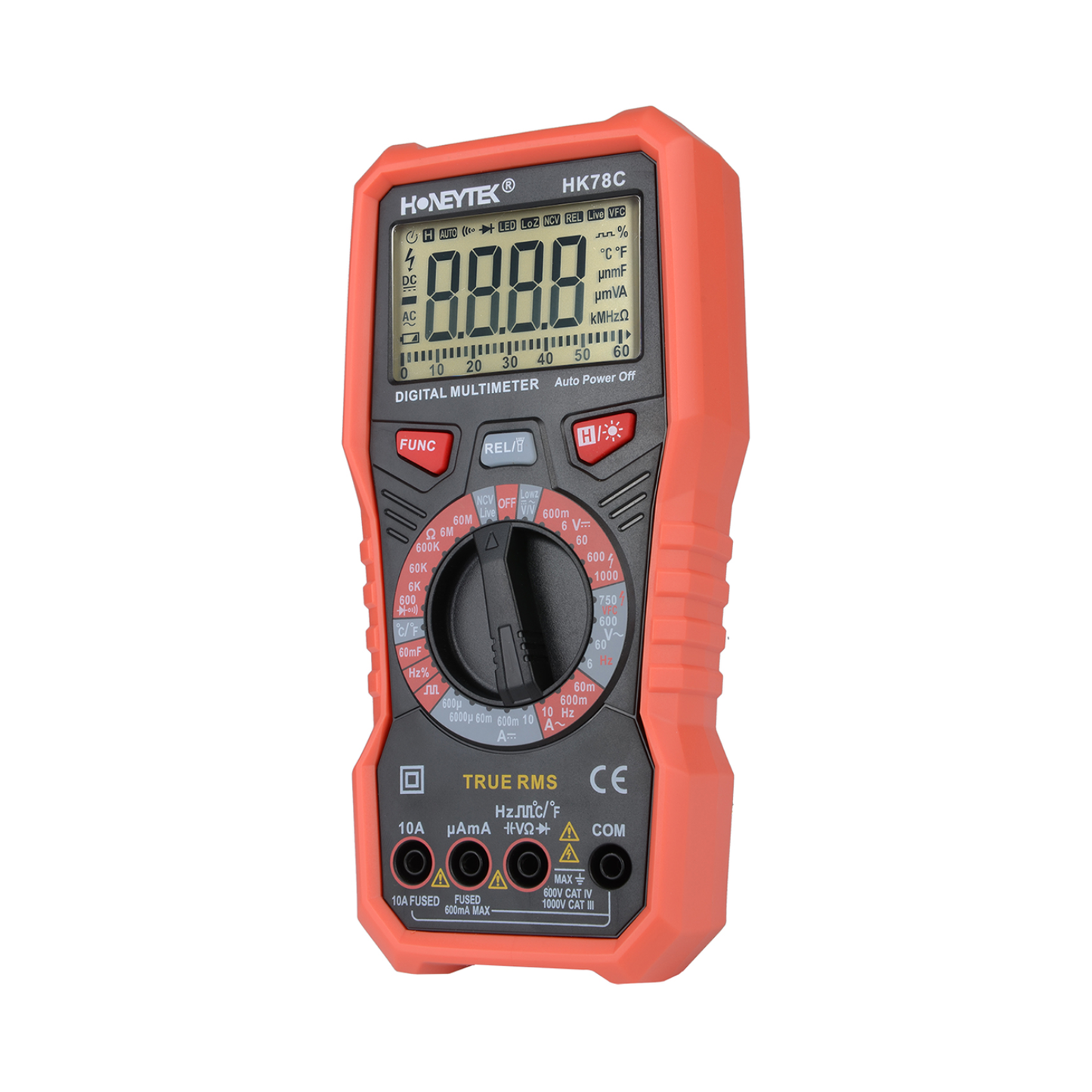 6000 Count TRMS Digital Multimeter - HK78C