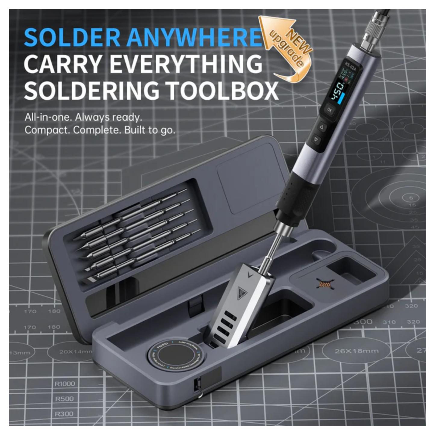 FNIRSI HS-02 with Portable Toolbox