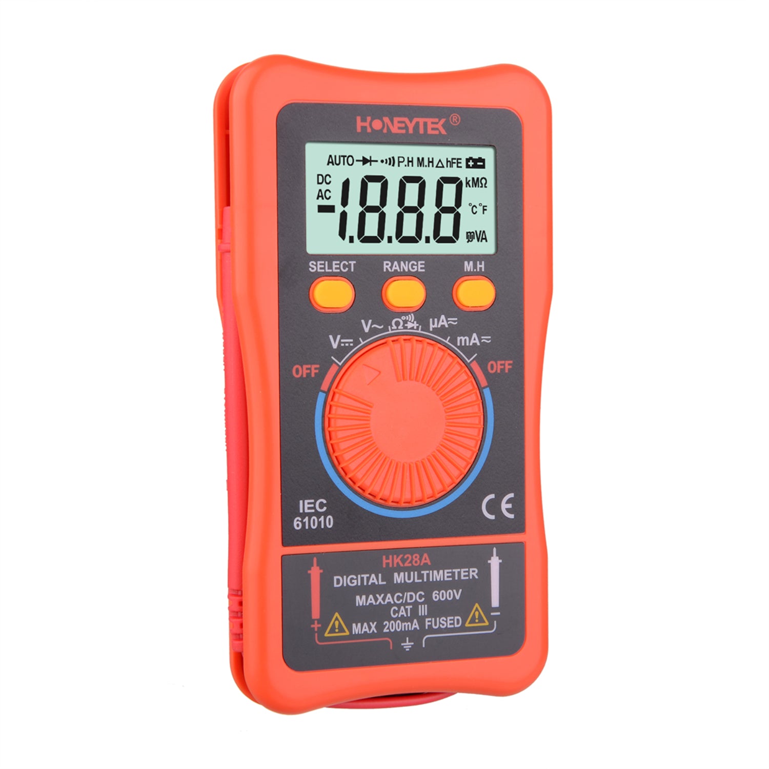 Honeytek HK28A Auto-Ranging Digital Tester