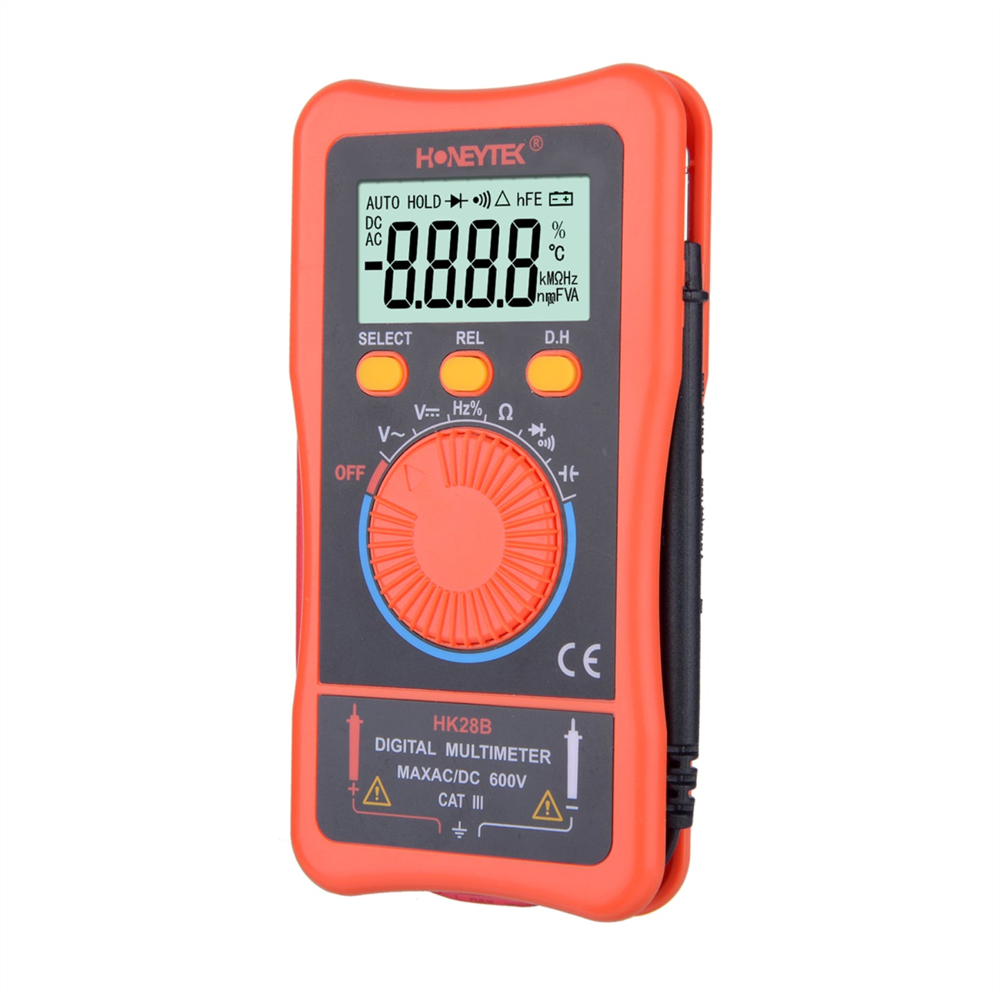 Mini pocket smart multimeter for electronics