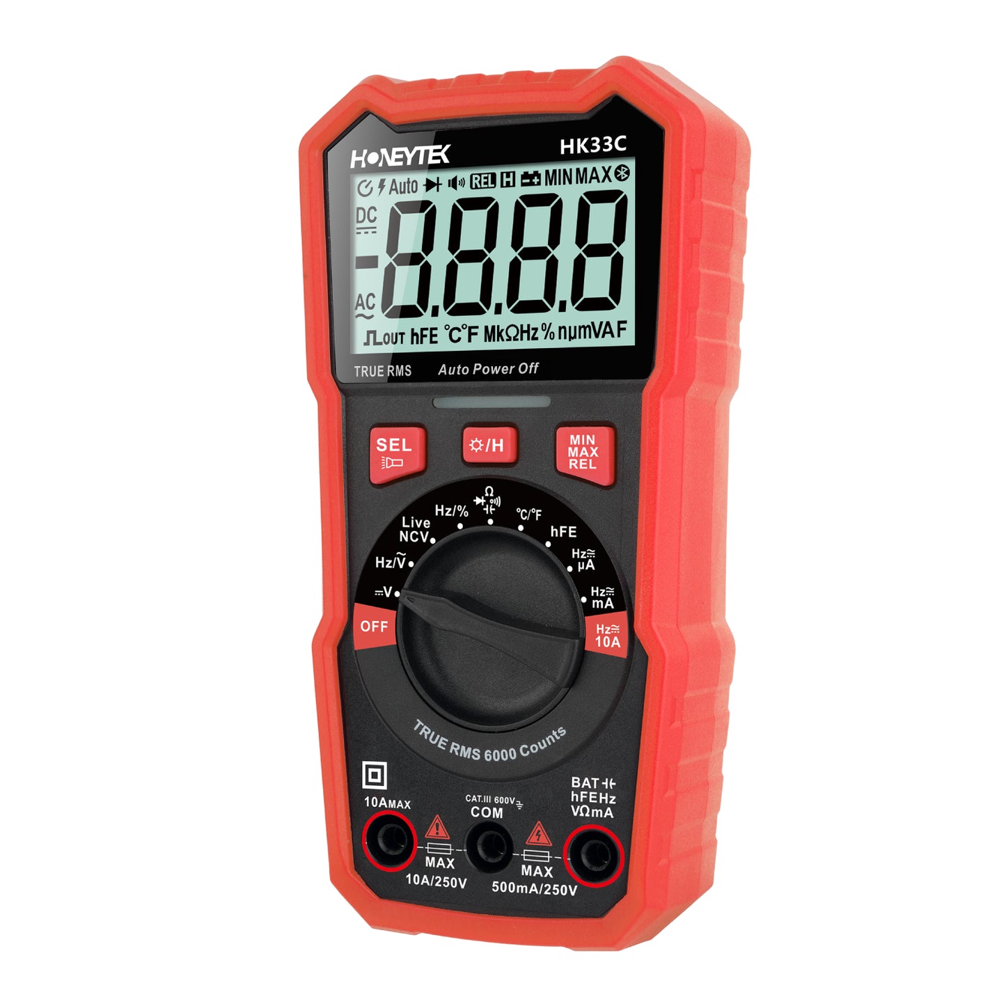 Auto-Ranging & Backlight