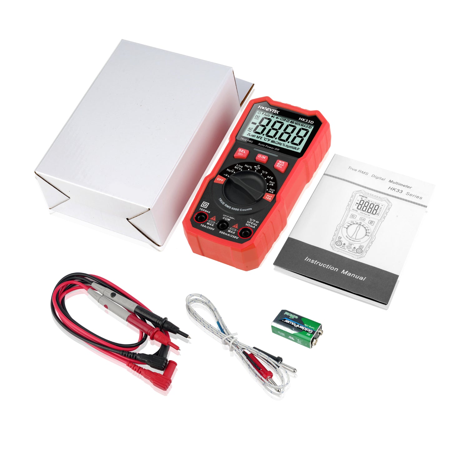 HK33C True-RMS Digital Multimeter
