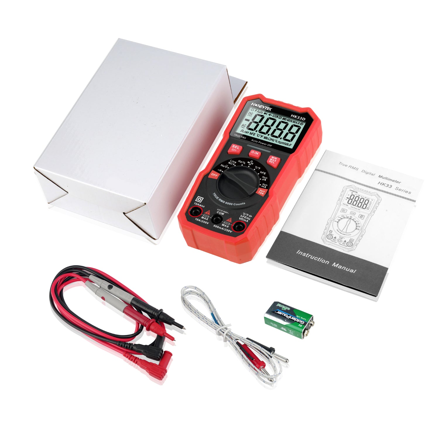 HK33C True-RMS Digital Multimeter
