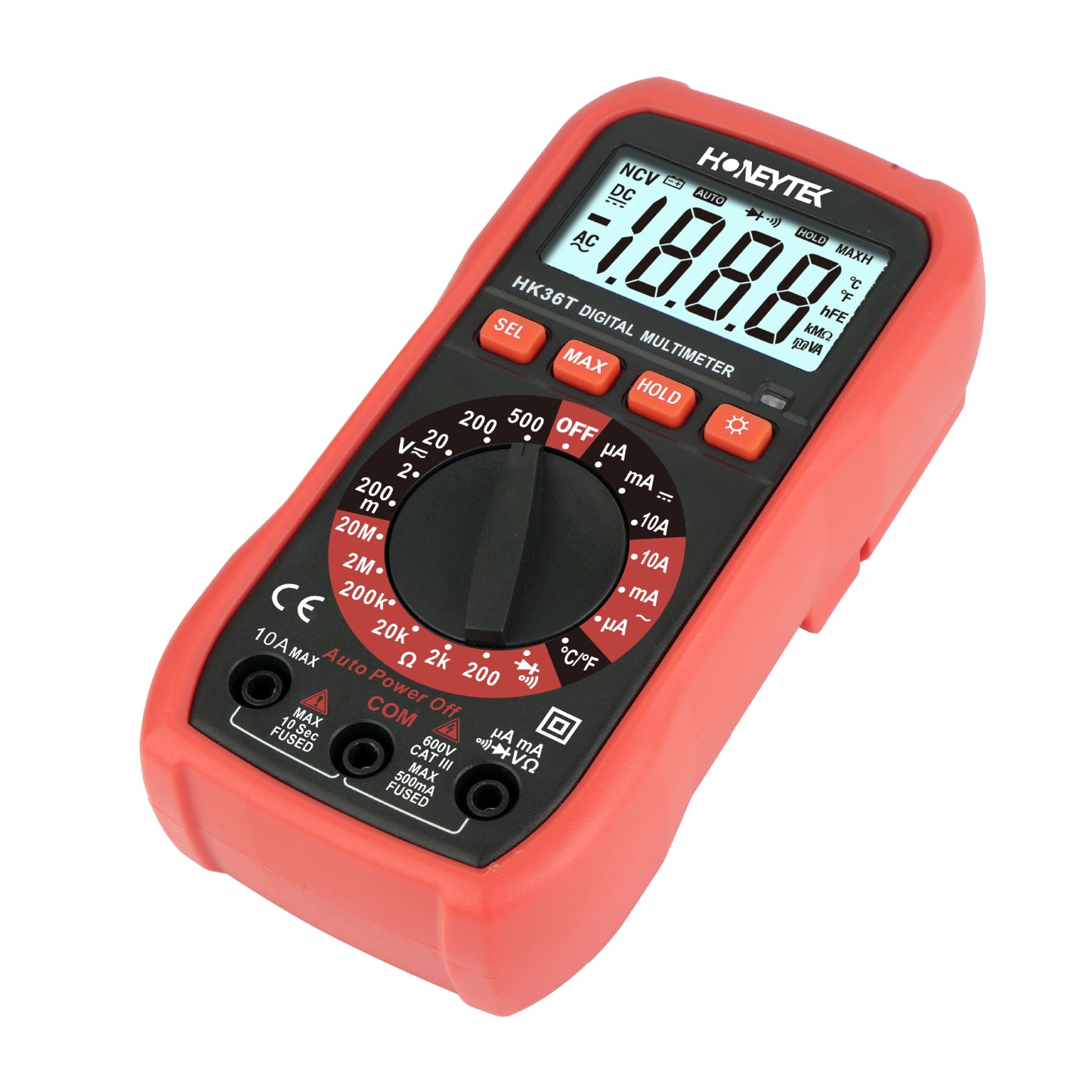 Affordable multimeter with temperature probe