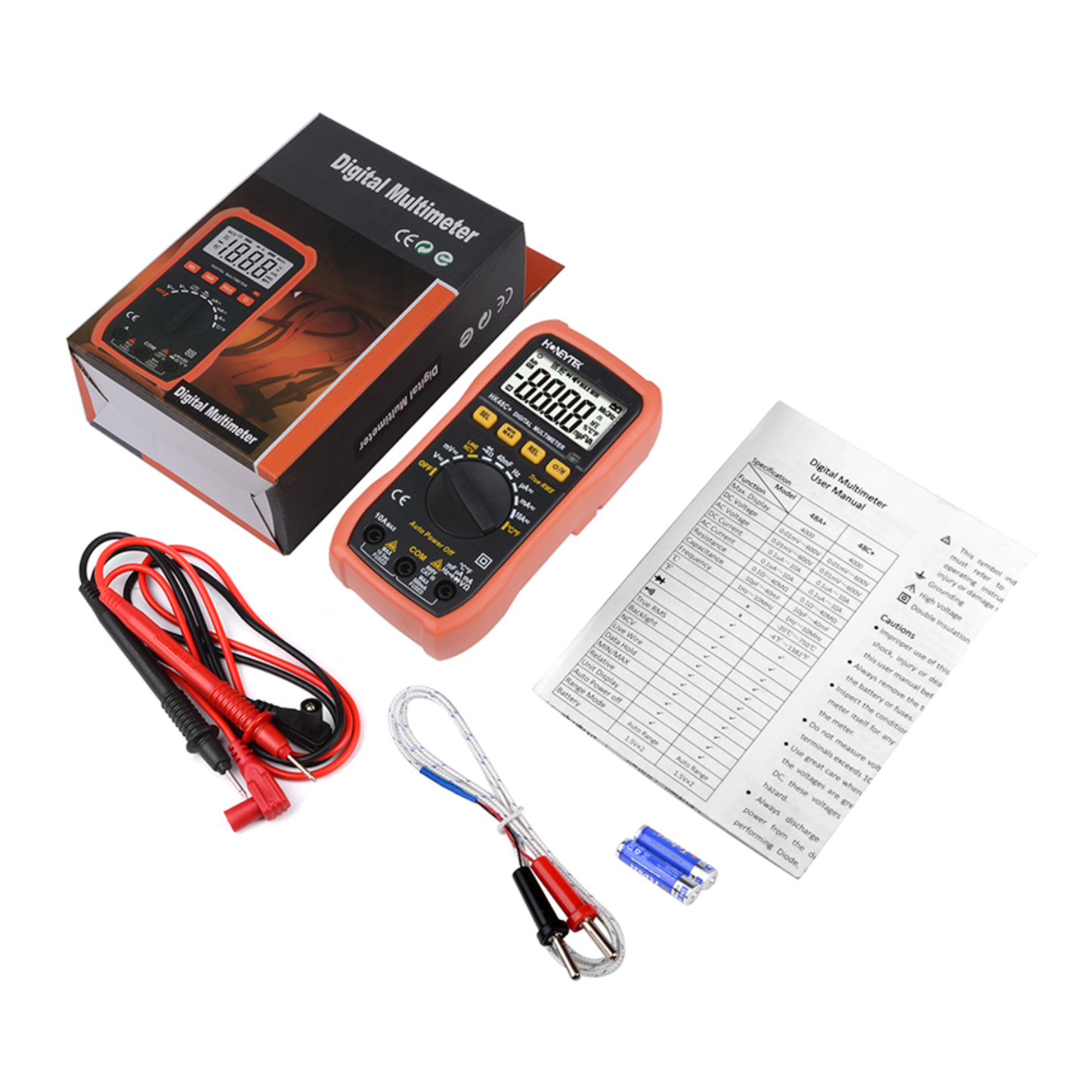 Honeytek HK48C+ for electrical troubleshooting